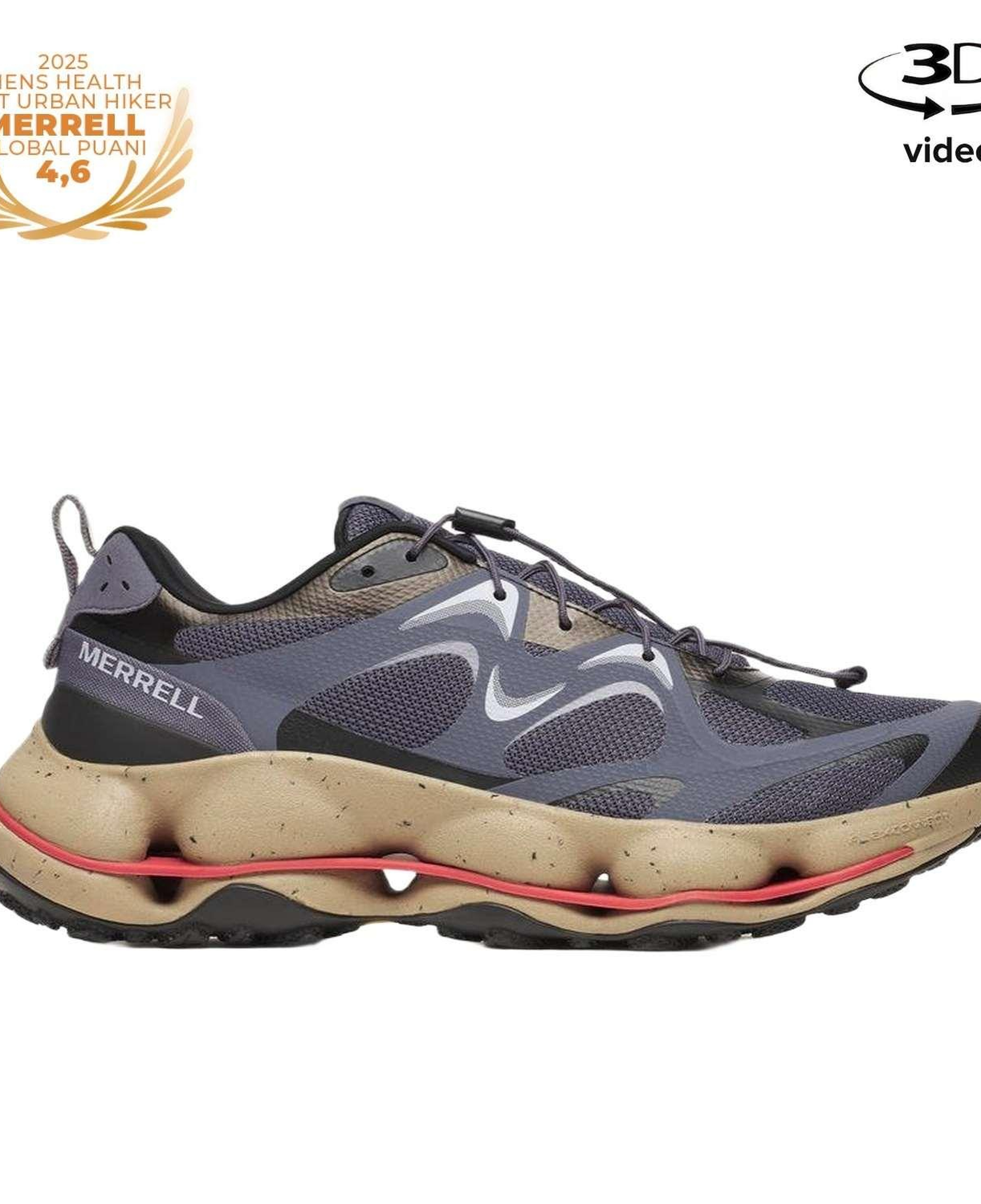 Merrell Speedarc Matis Erkek Gri Günlük Ayakkabı