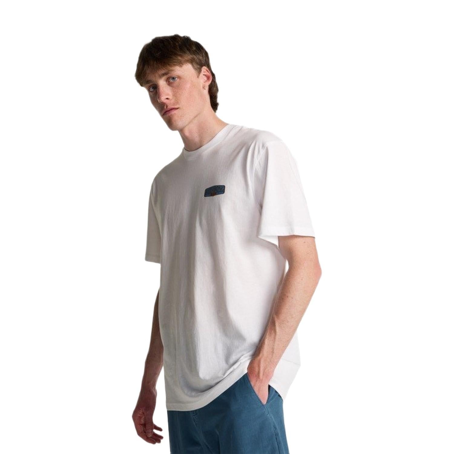 Billabong Runner Up Erkek Beyaz Tişört