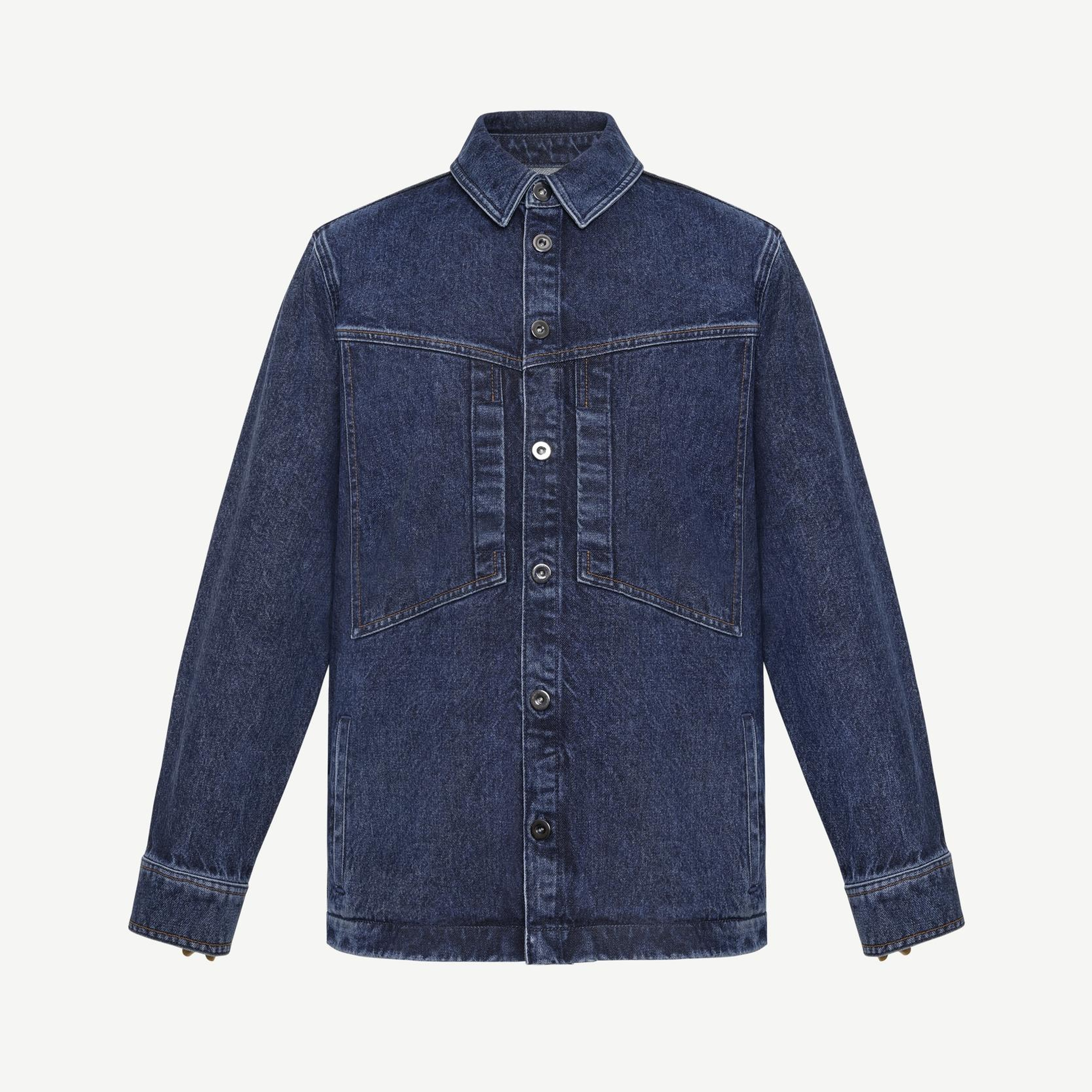 YARGICI Dikiş Detaylı Denim Ceket
