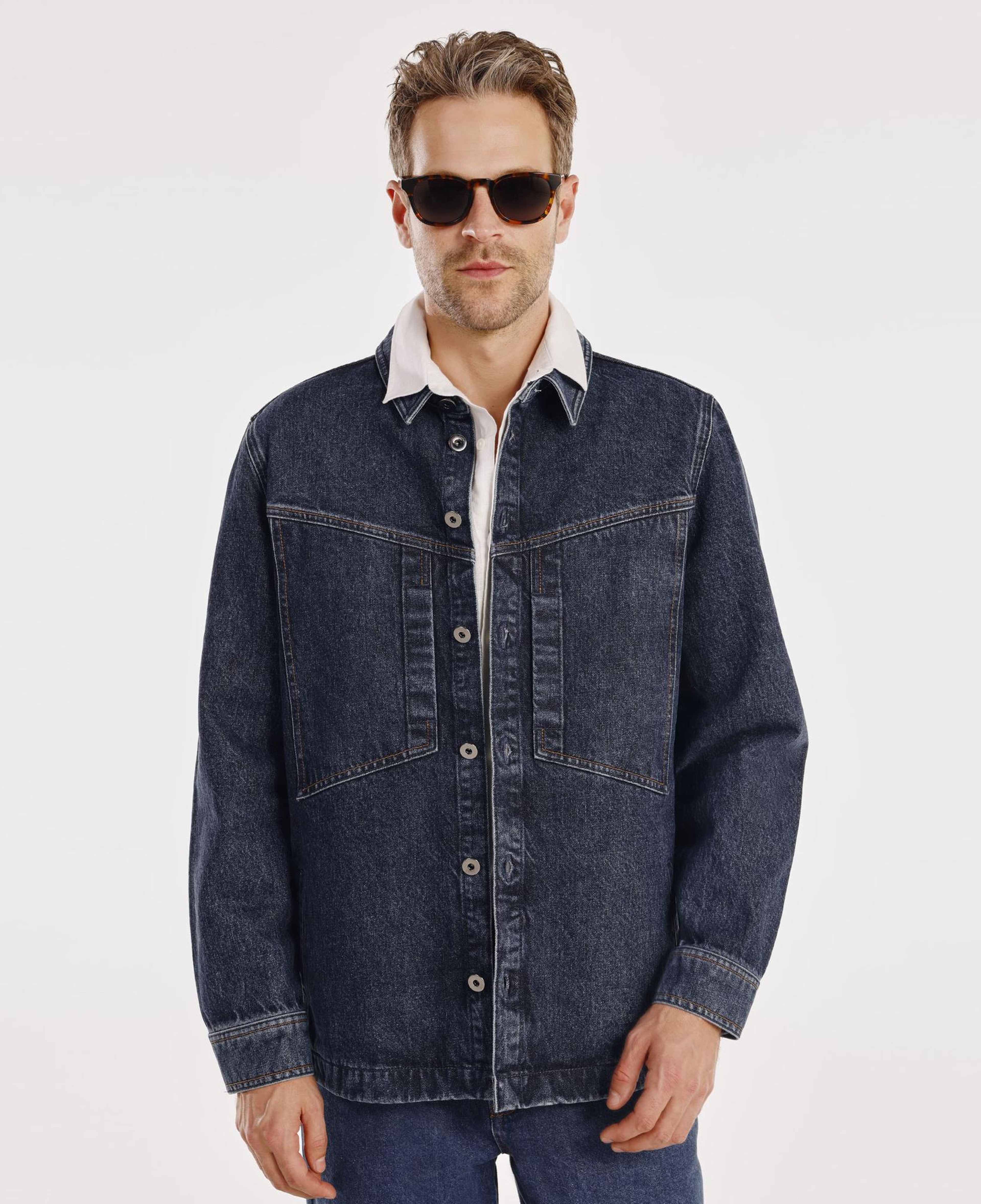 YARGICI Dikiş Detaylı Denim Ceket