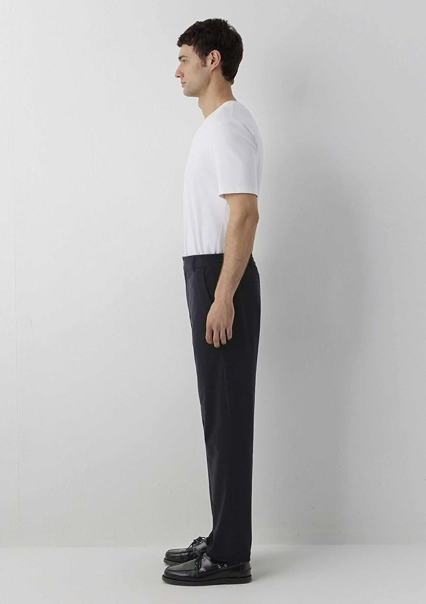 Mavi Siyah Kadife Jogger Pantolon 0010632-71379
