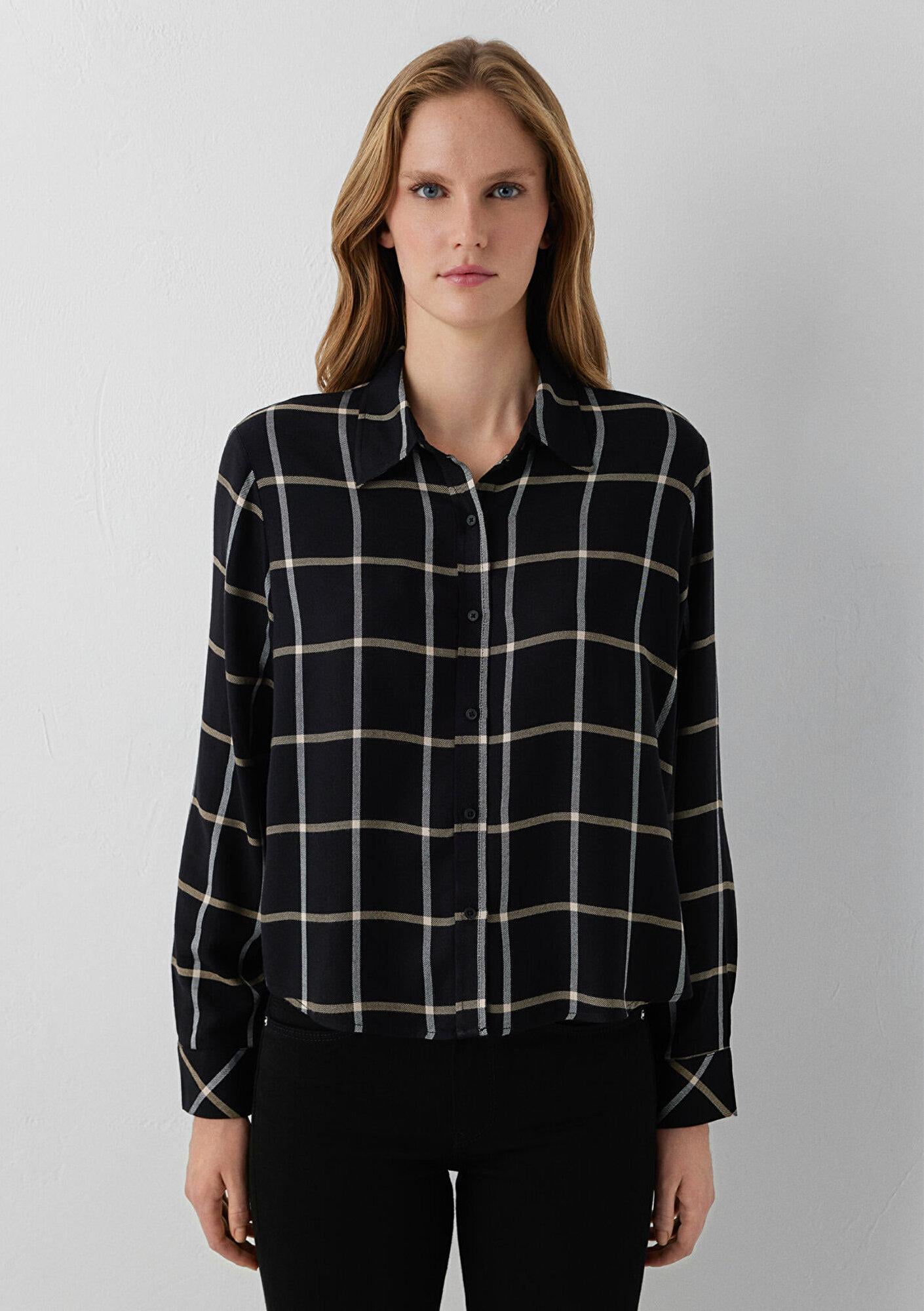 Mavi Kareli Gömlek Regular Fit / Normal Kesim 1211578-91755
