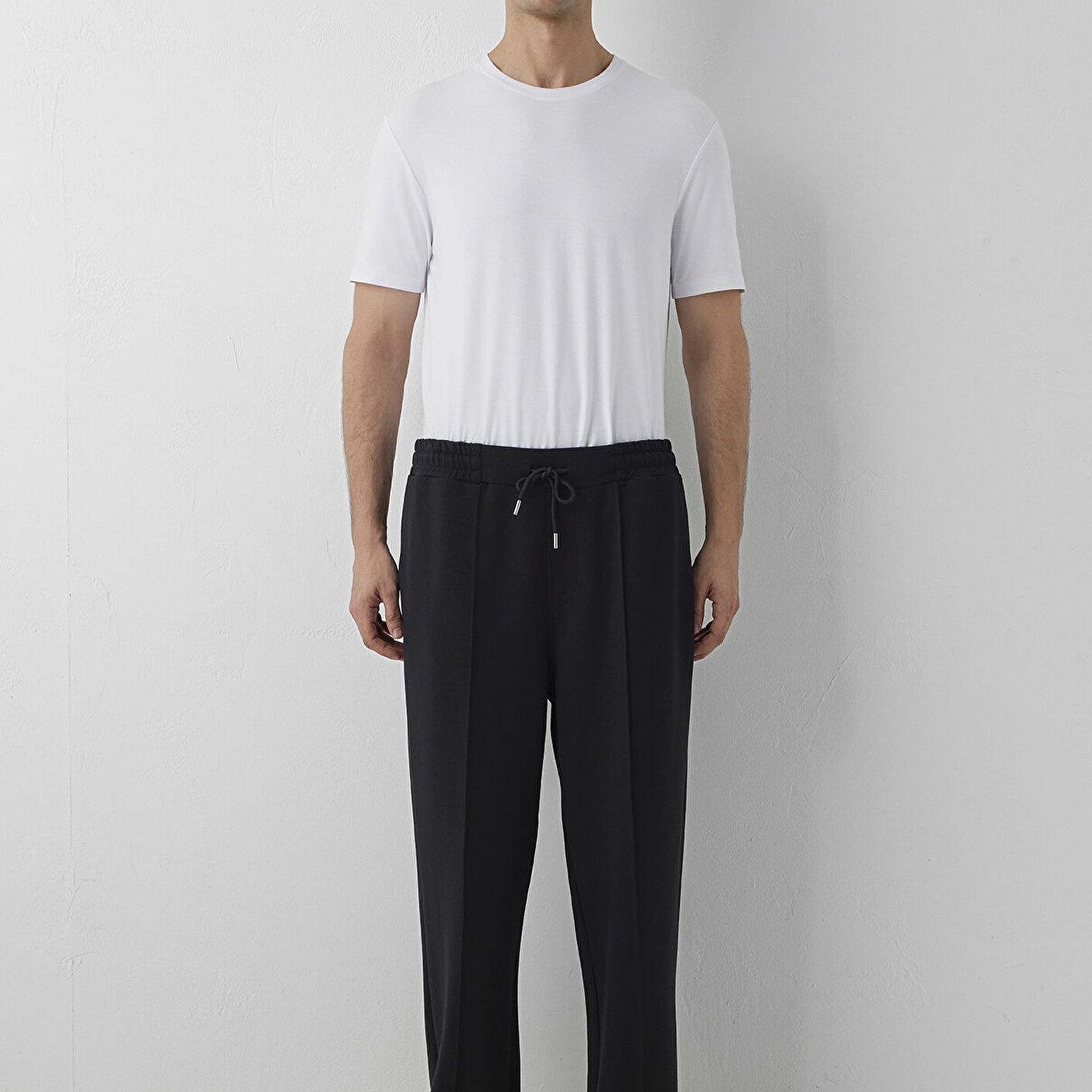 Mavi (Tencel™) Modal Karışımlı Siyah Eşofman Altı 0024586-900