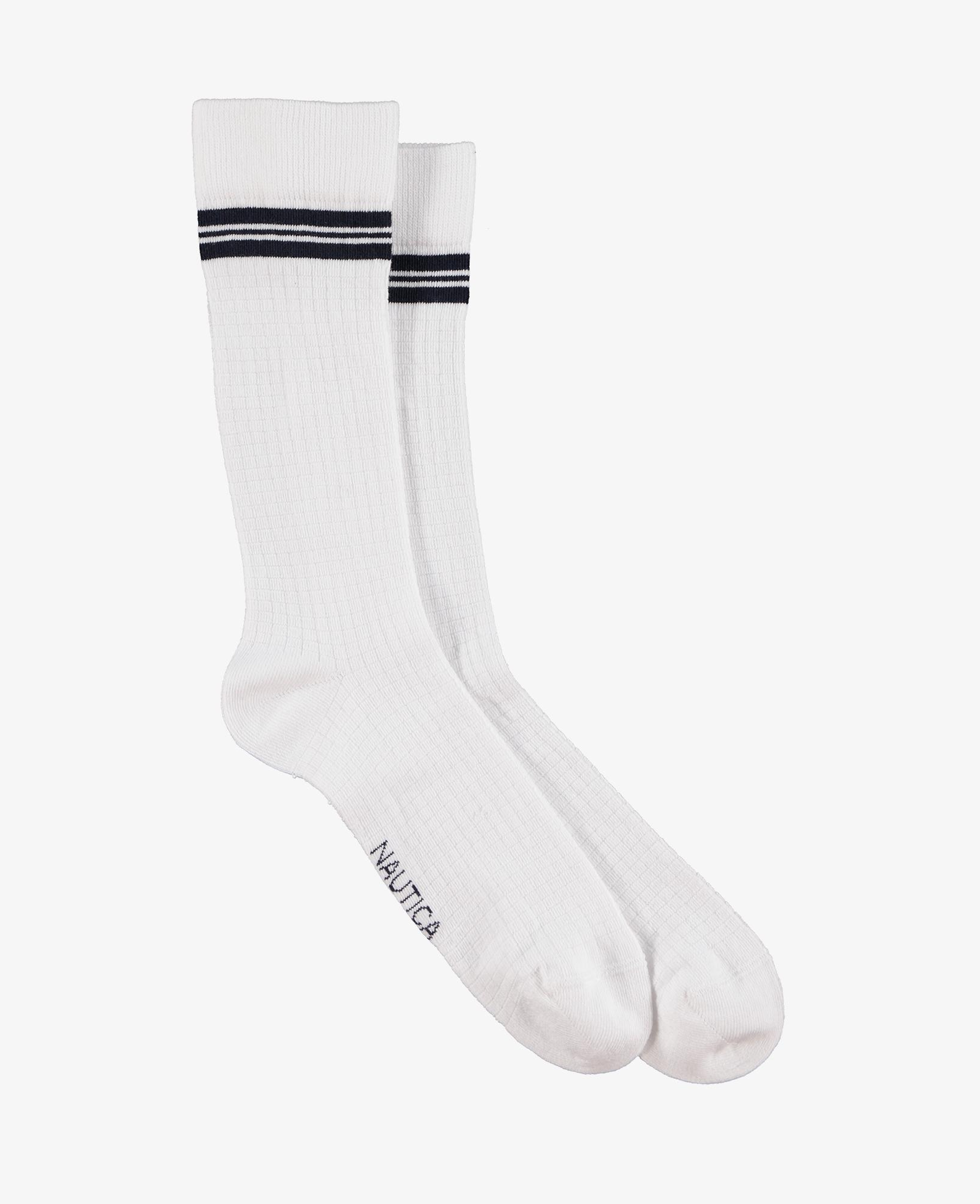 Nautica Unisex Beyaz Çorap