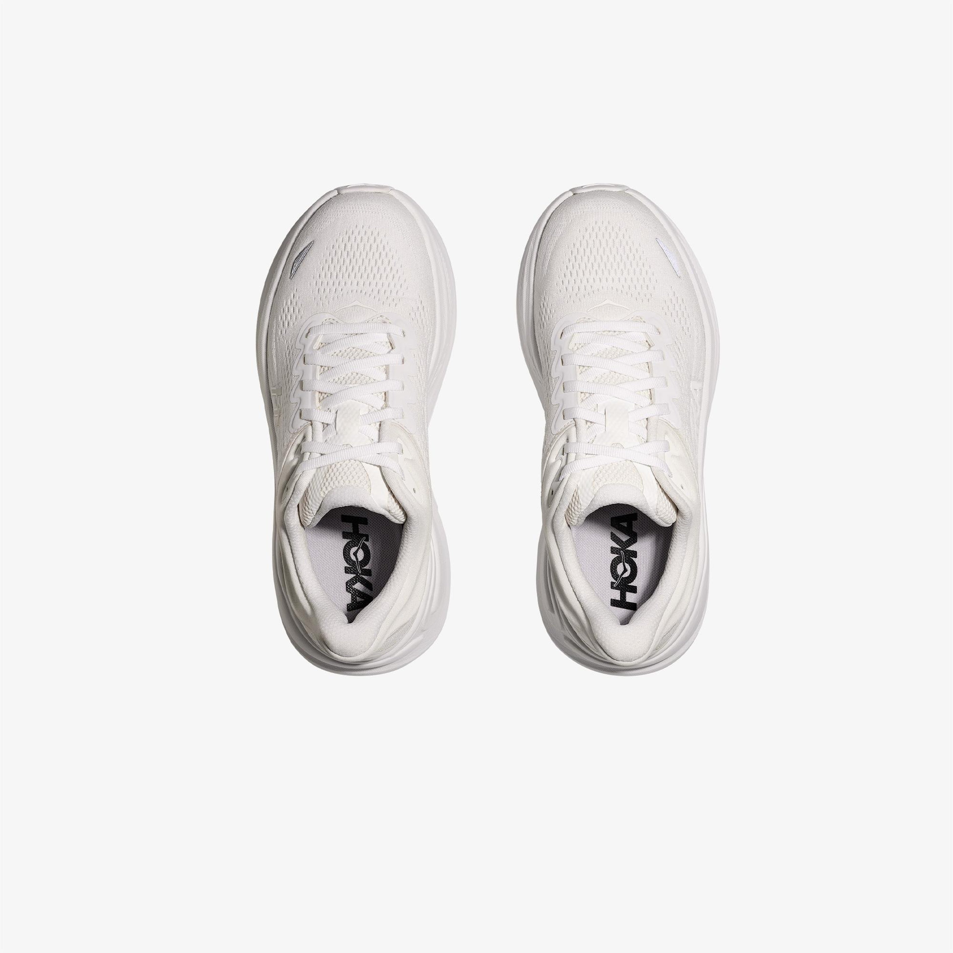 Hoka Bondi 9 Kadın Beyaz Yol Koşu Ayakkabısı