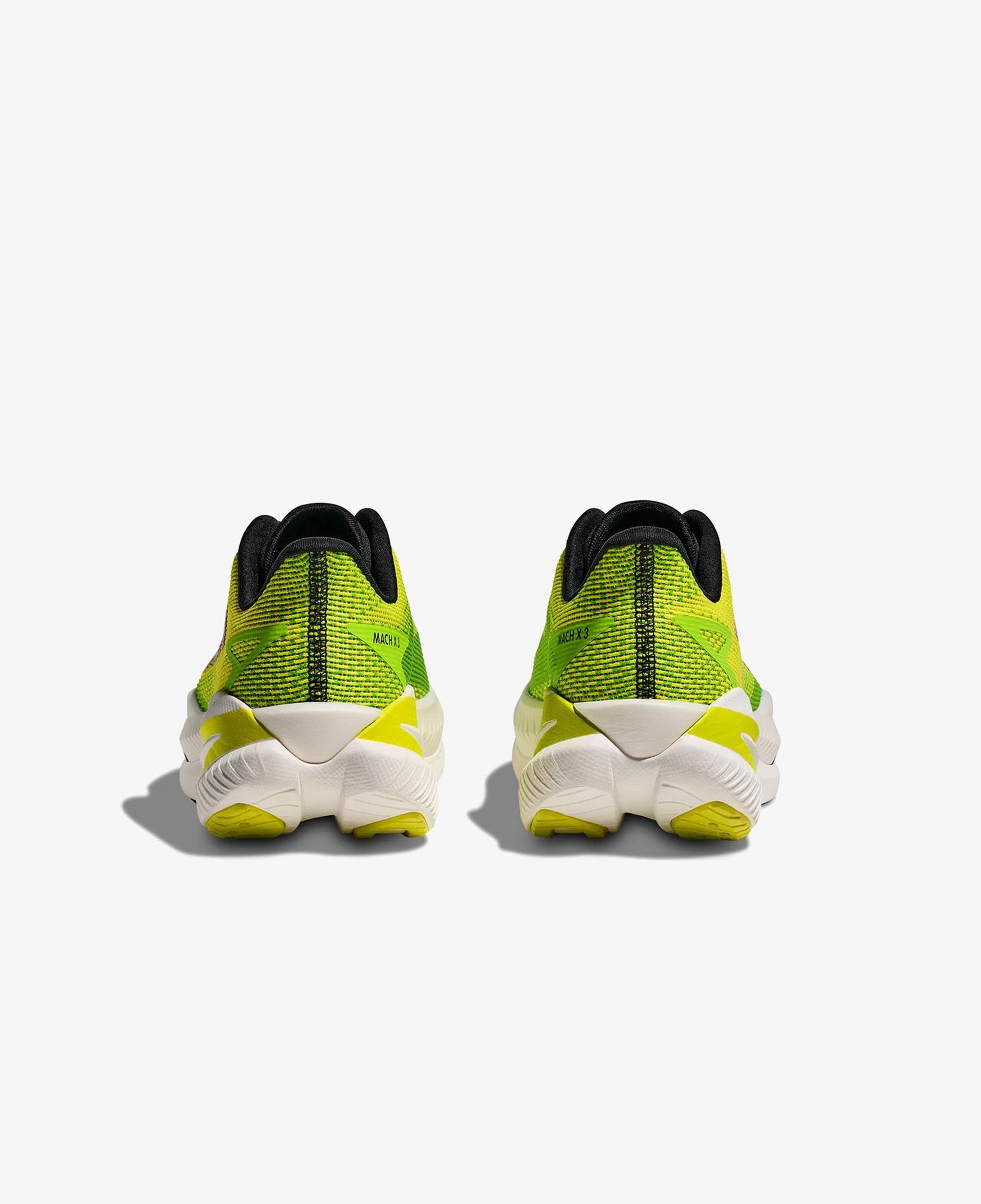 Hoka Mach X 3 Erkek Sarı Yarış Koşusu Ayakkabısı