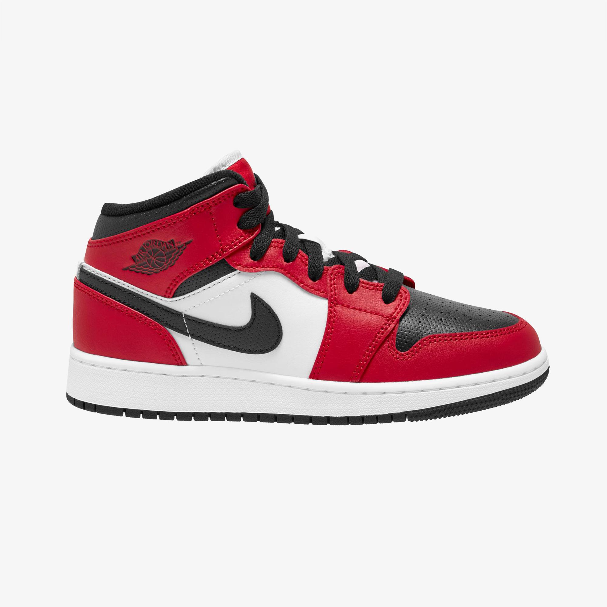 Jordan Air 1 Mid Kırmızı Spor Ayakkabı