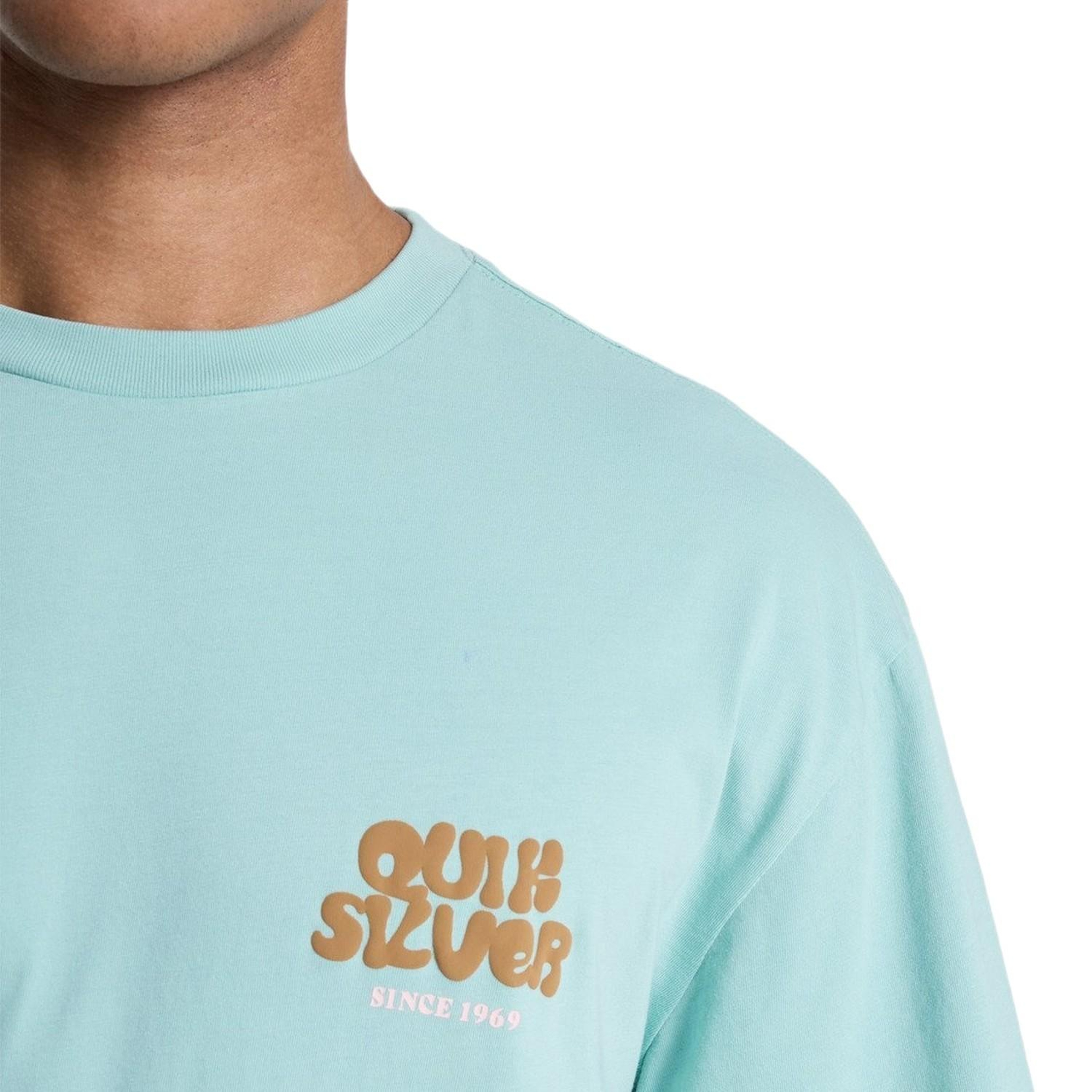 Quiksilver Fruits Tide Erkek Mavi Tişört