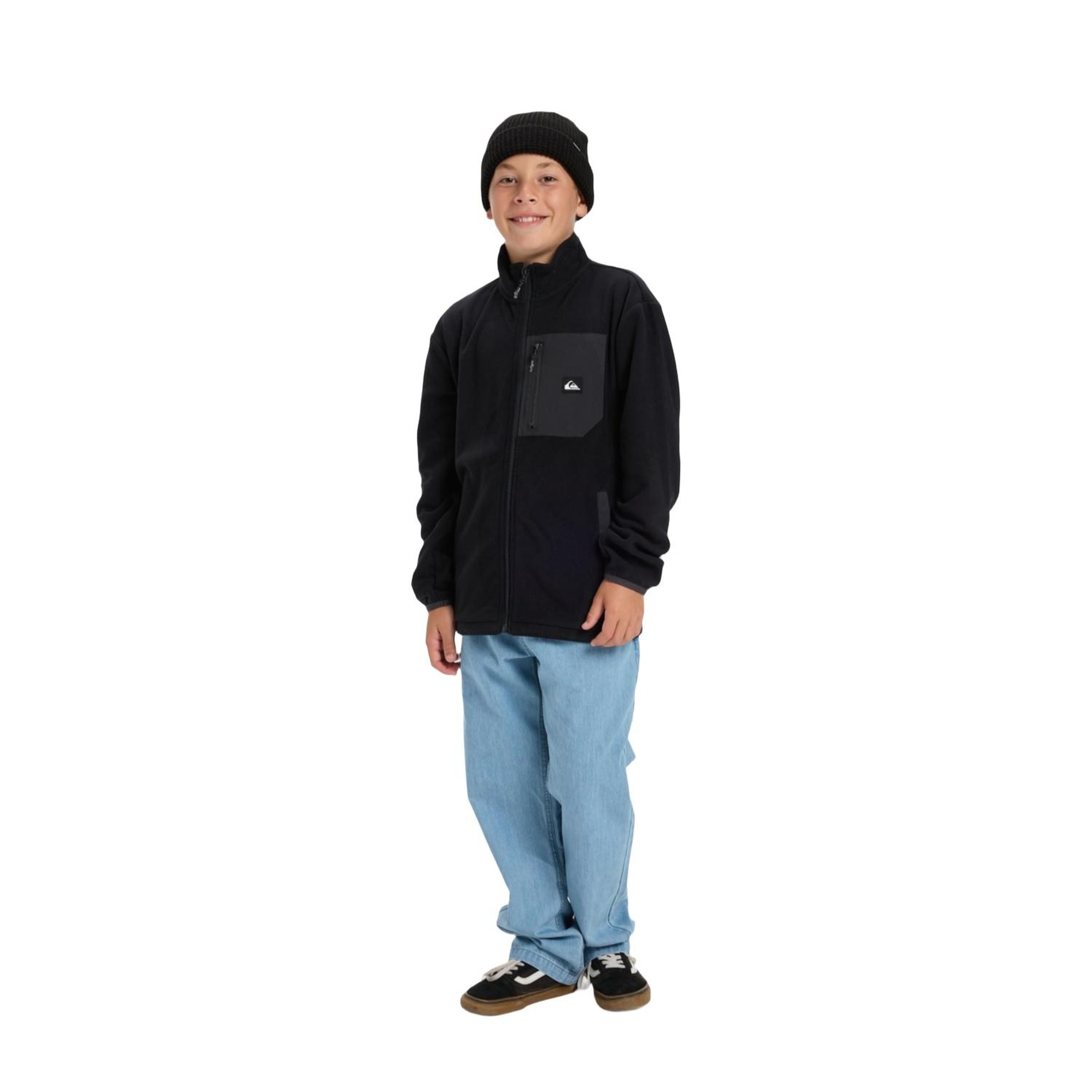Quiksilver Ice Fields Fz Youth Erkek Çocuk Polar Ceket