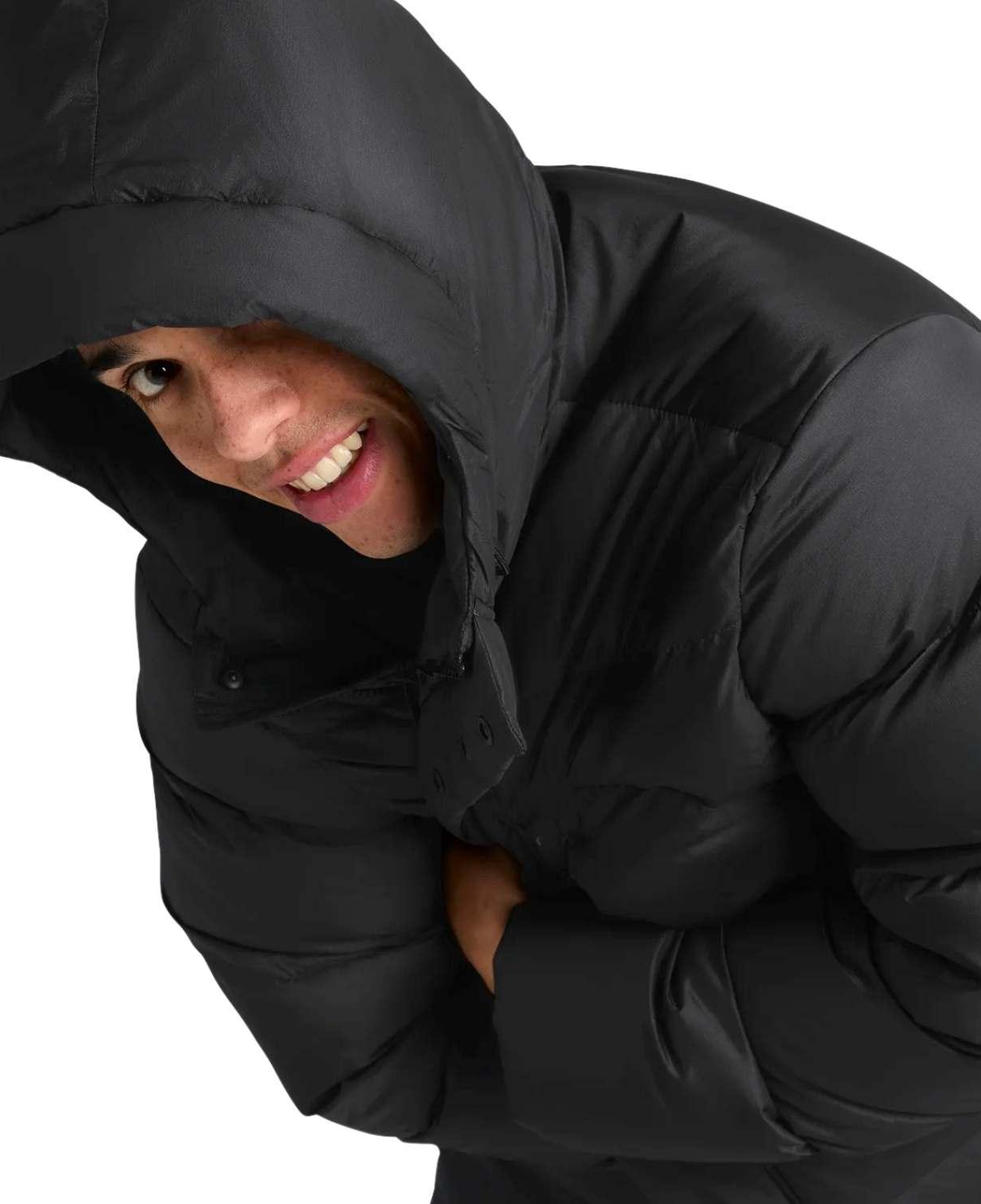 Jack Wolfskin Icy Hill Rds Erkek Siyah Outdoor Ceketi