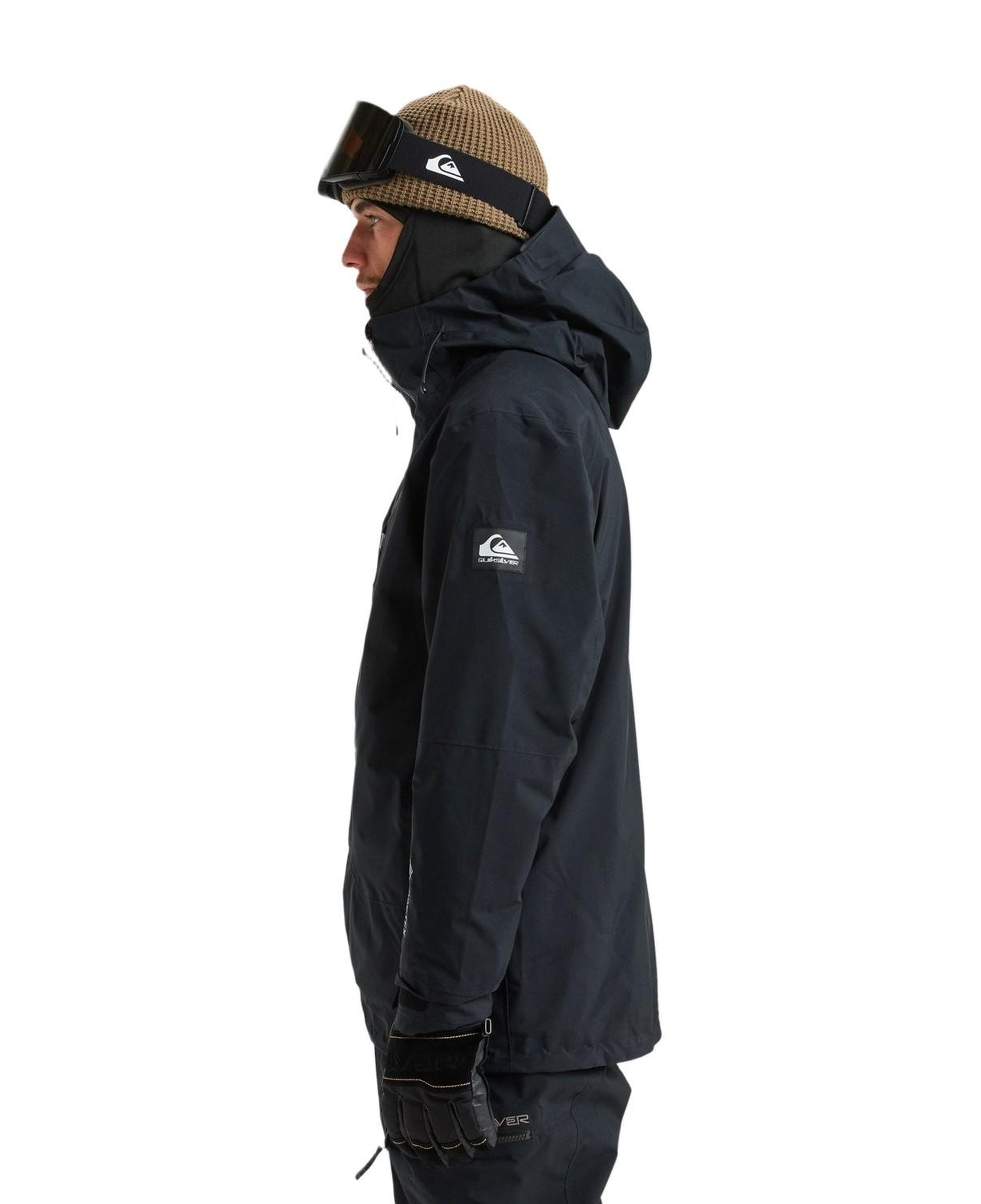Quiksilver Pro Path Gore-Tex Erkek Siyah Snowboard Ceketi