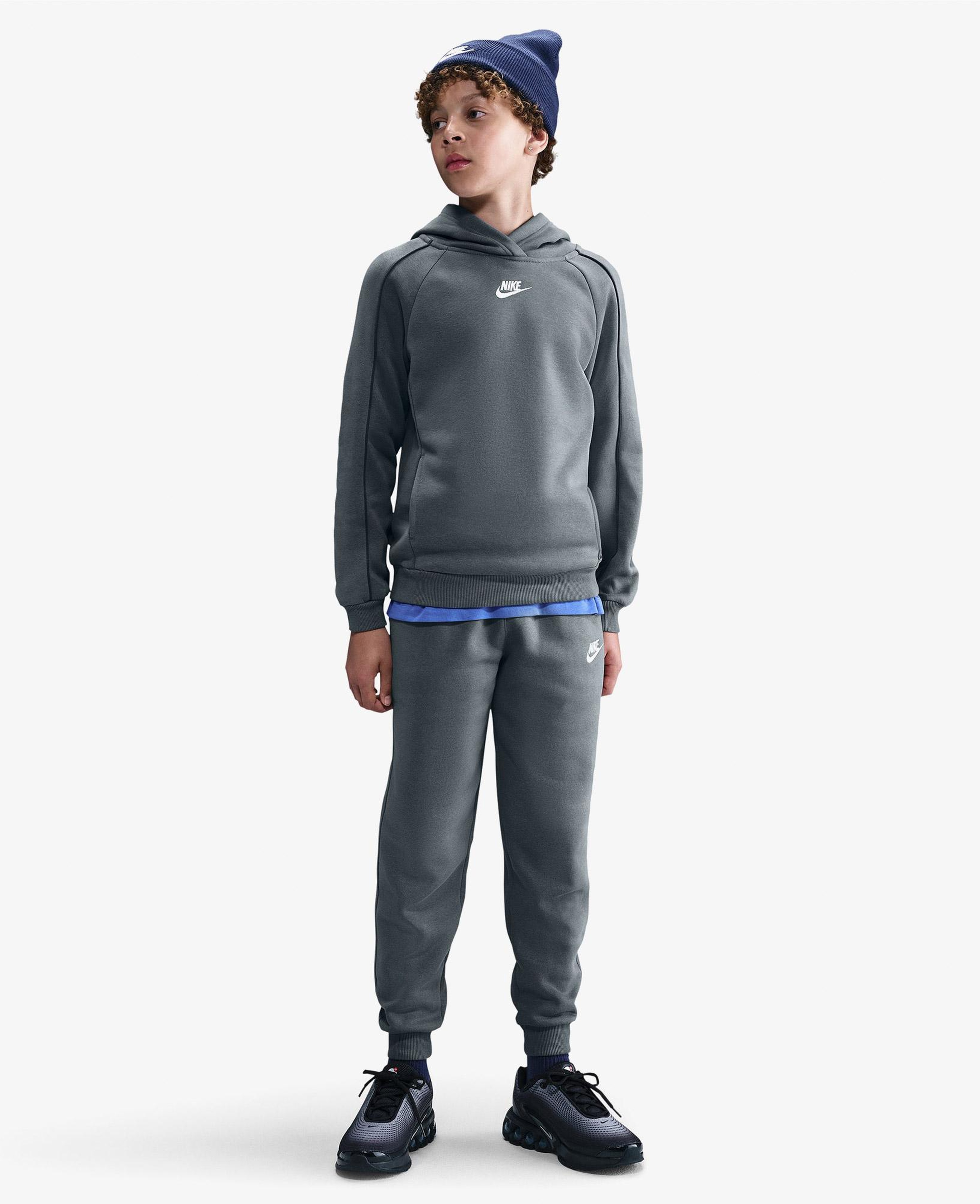 Nike Sportswear Club Fleece Genç Çocuk Gri Eşofman Takımı