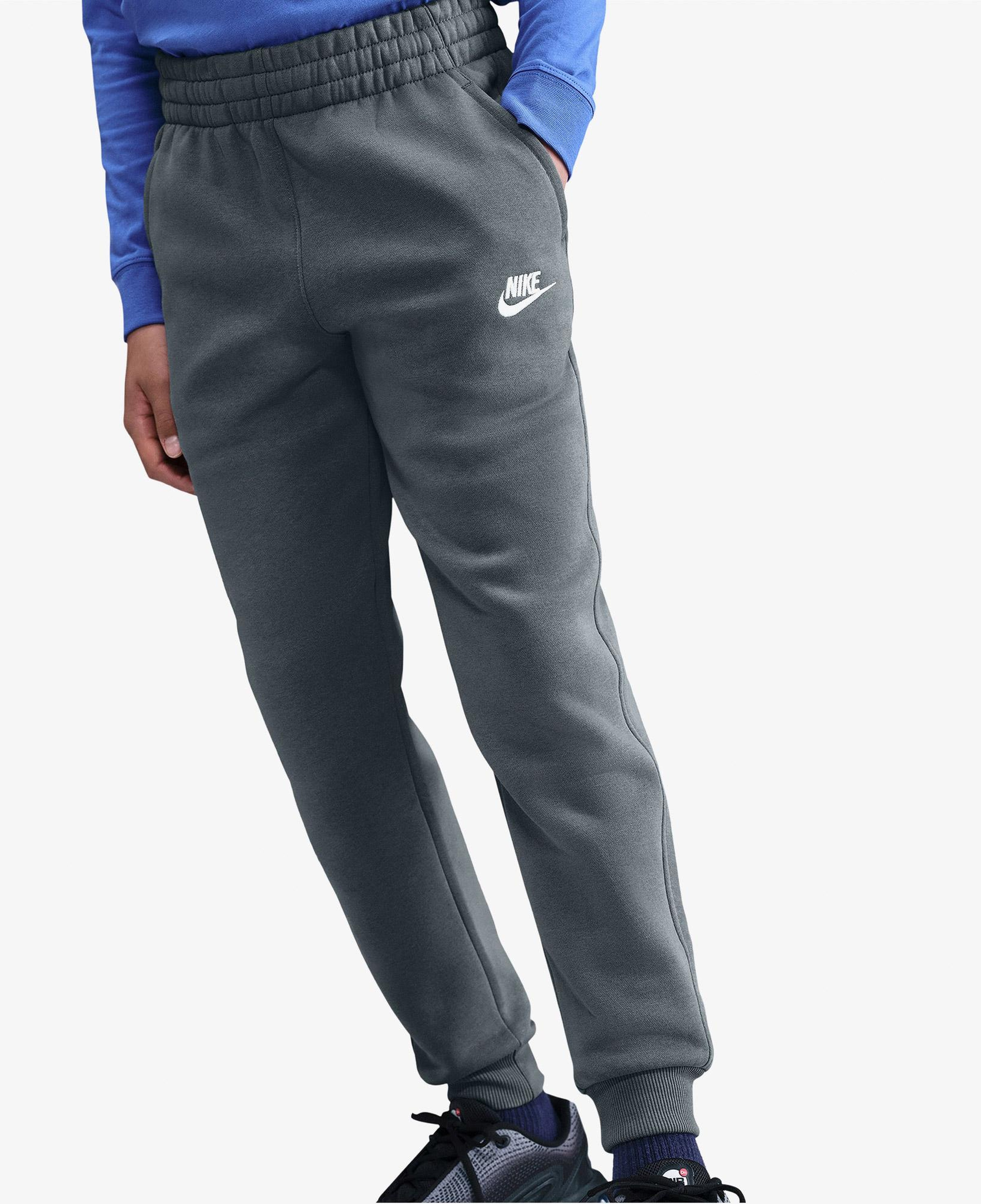 Nike Sportswear Club Fleece Genç Çocuk Gri Eşofman Takımı