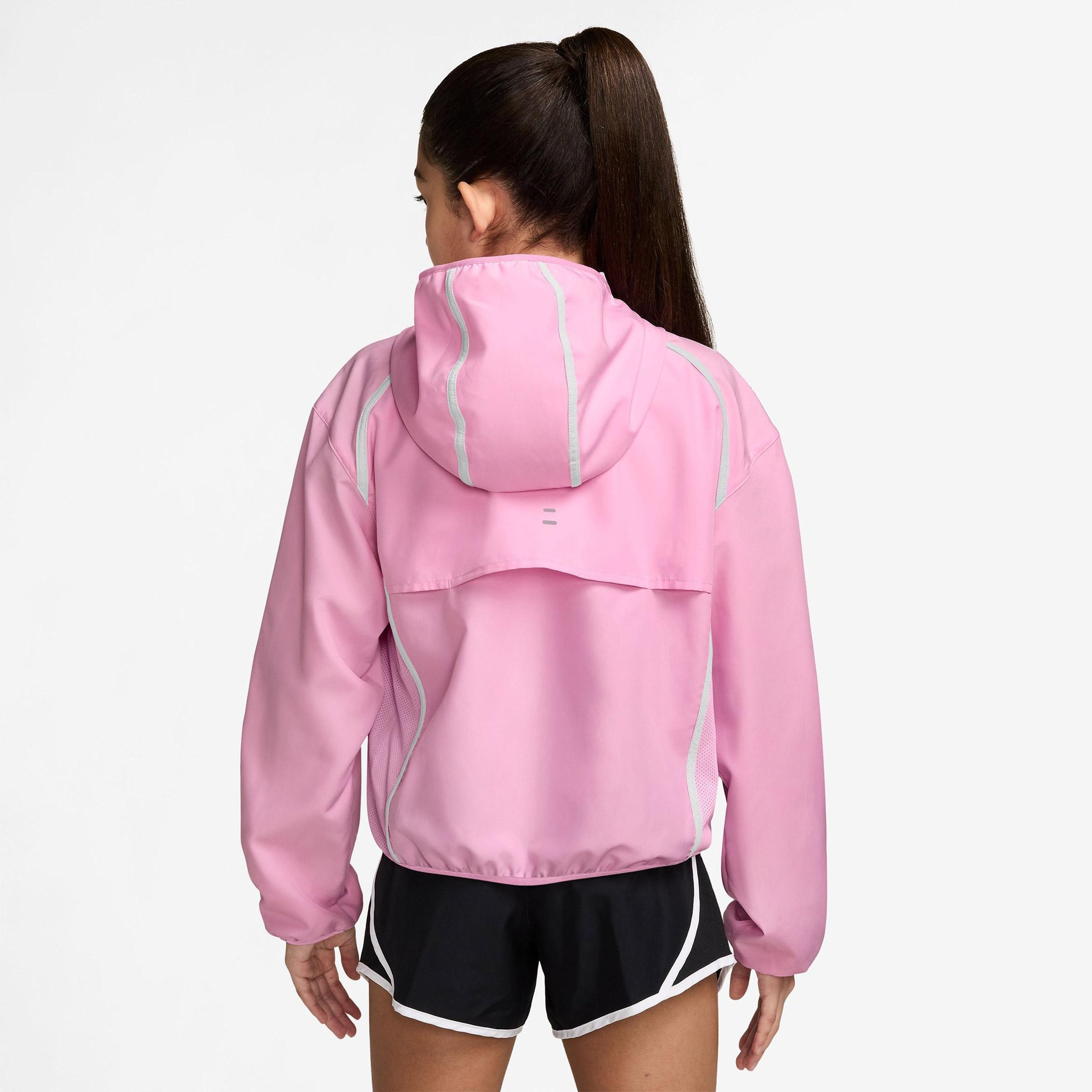 Nike Repel Tempo Genç Çocuk Pembe Ceket