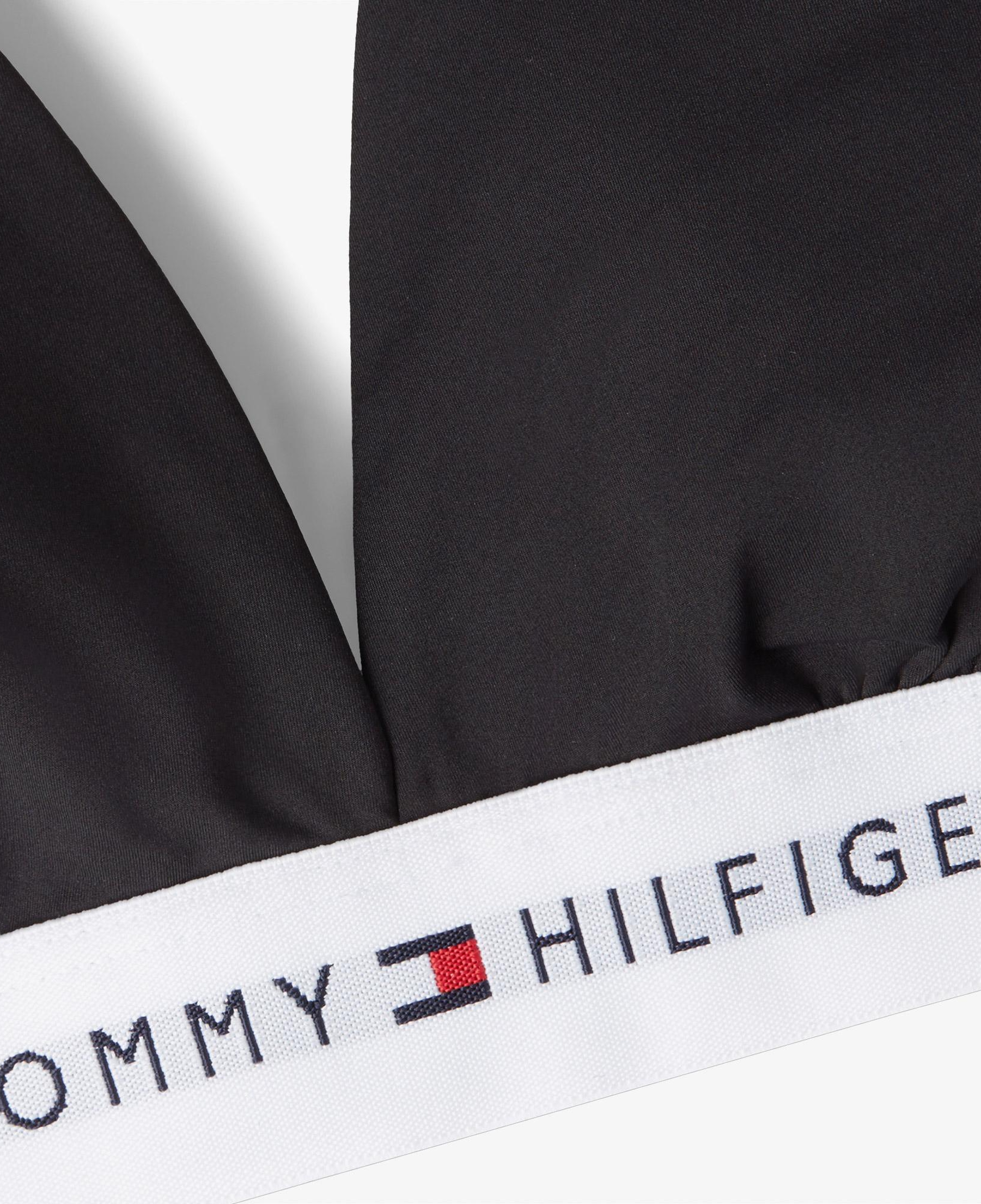Tommy Hilfiger Triangle Kadın Siyah Bra