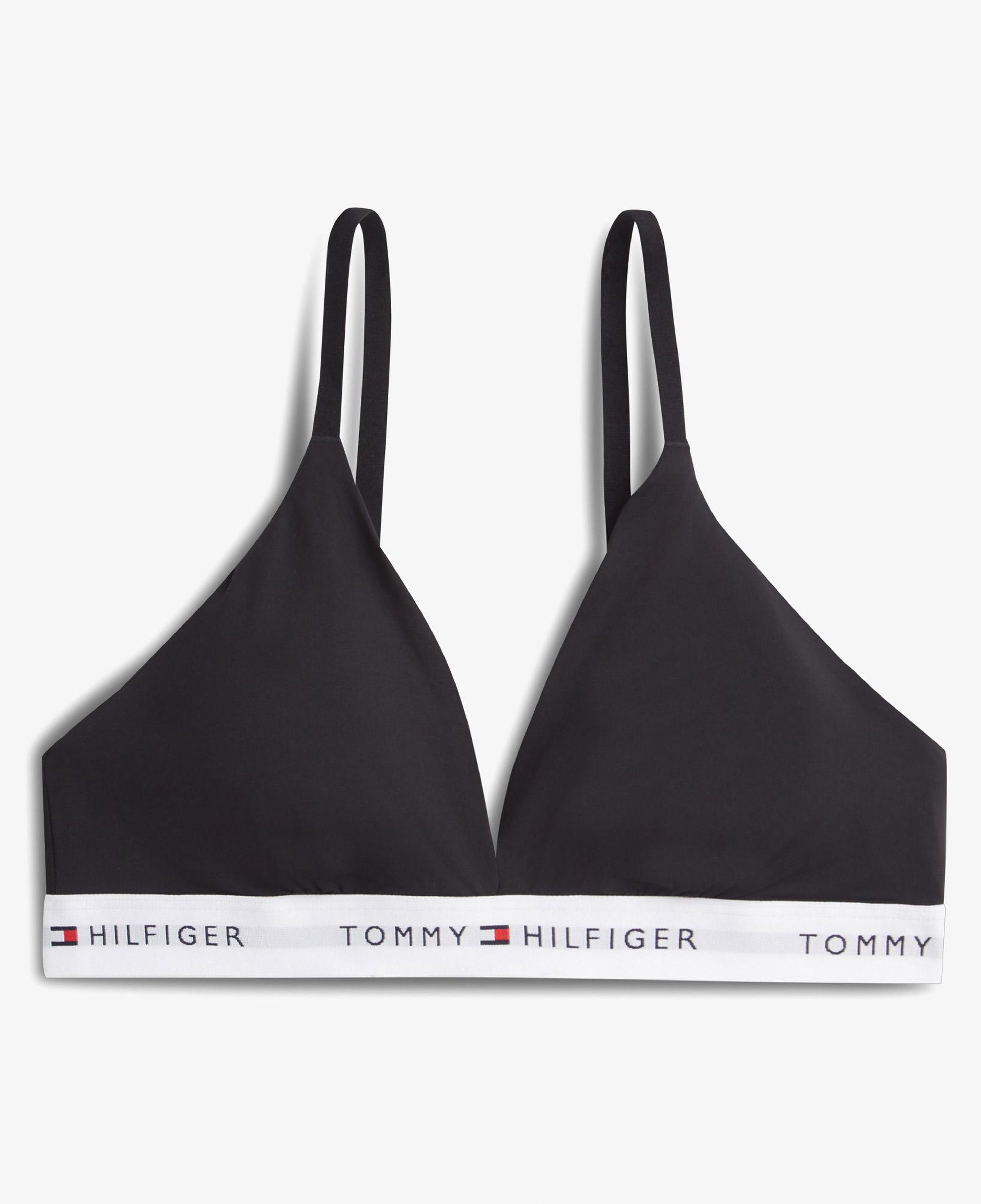 Tommy Hilfiger Triangle Kadın Siyah Bra