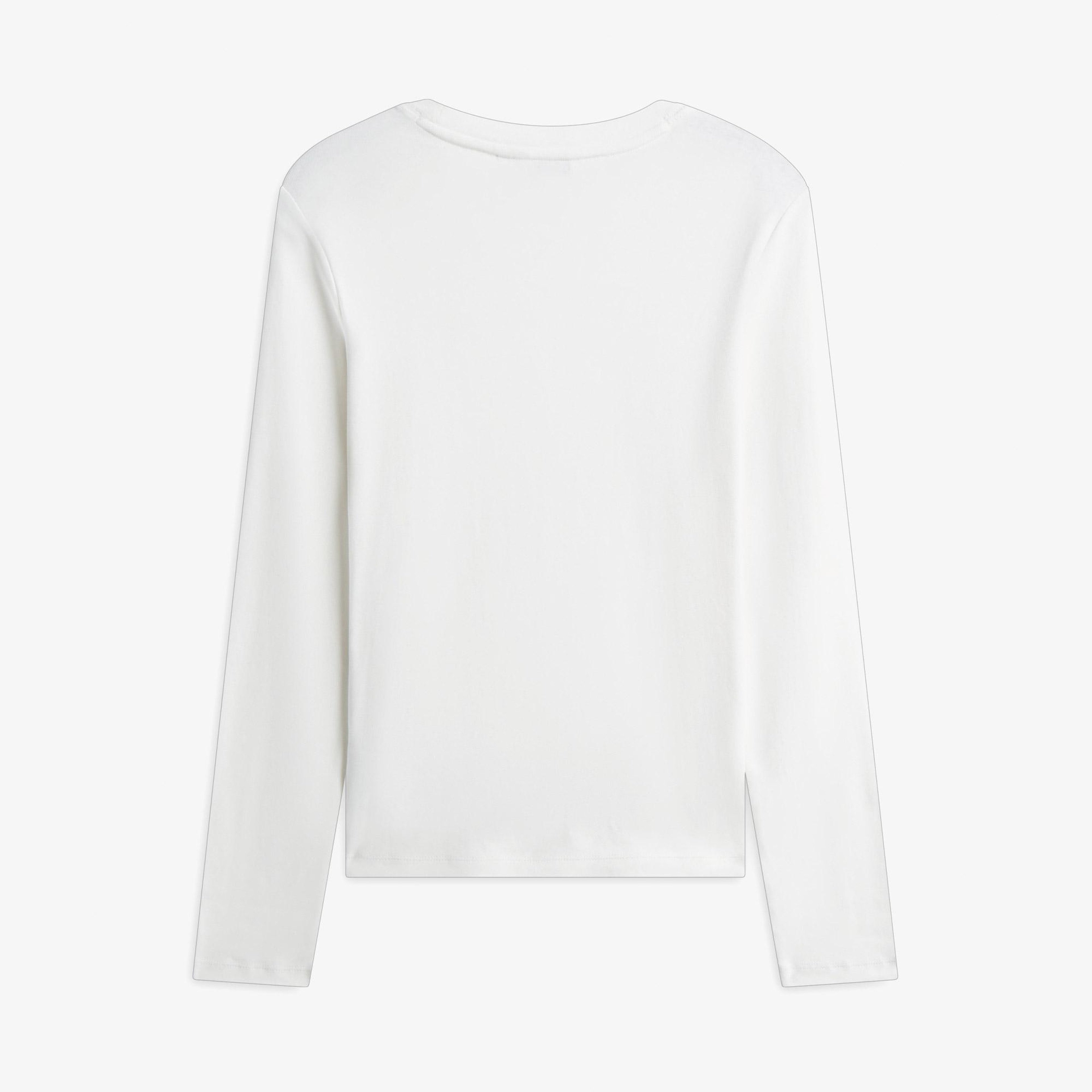 Tommy Hilfiger Cody Slim Kadın Beyaz T-Shirt