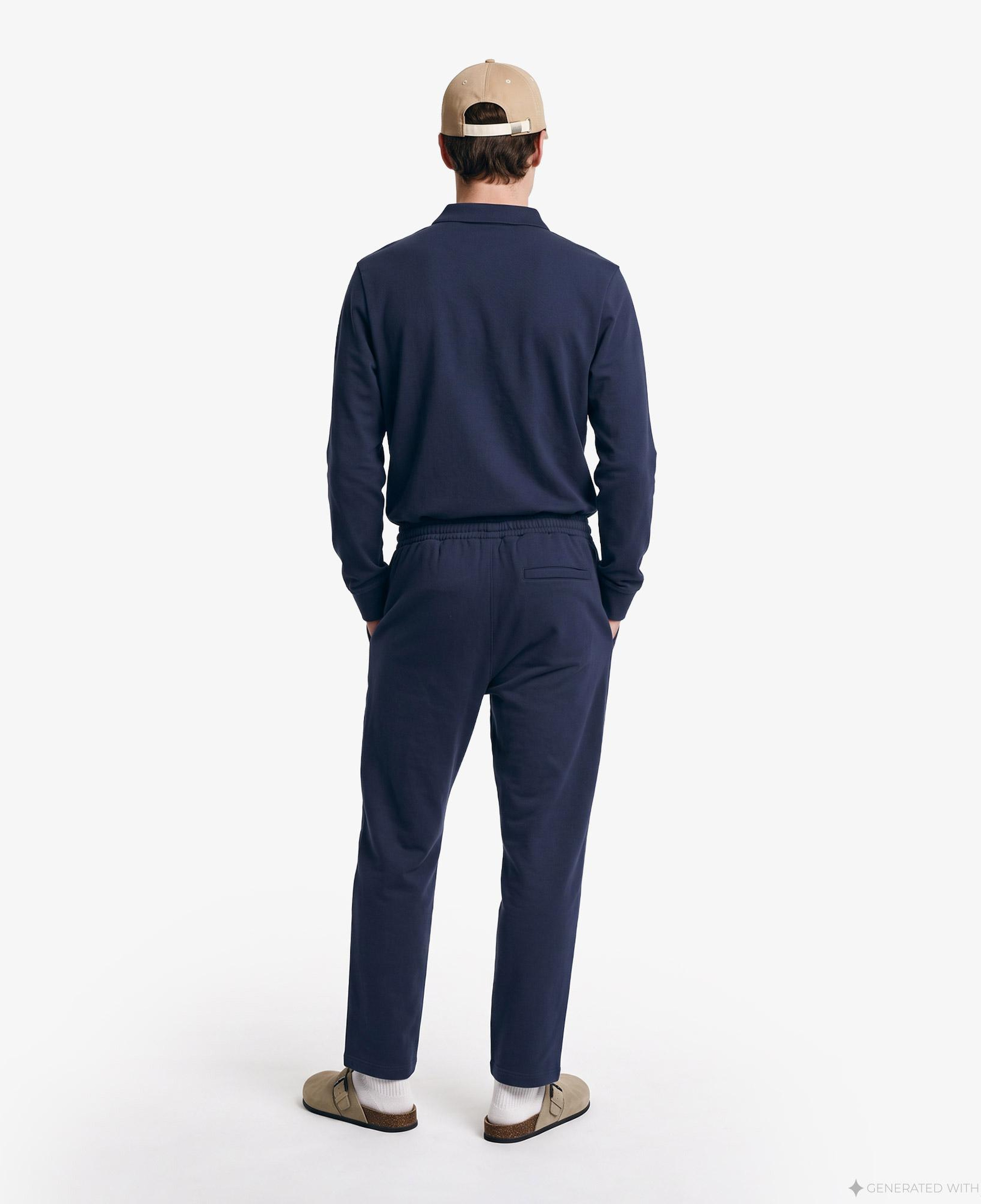 Calvin Klein Premtrry Micro Logo Jogger Erkek Mavi Eşofman Altı