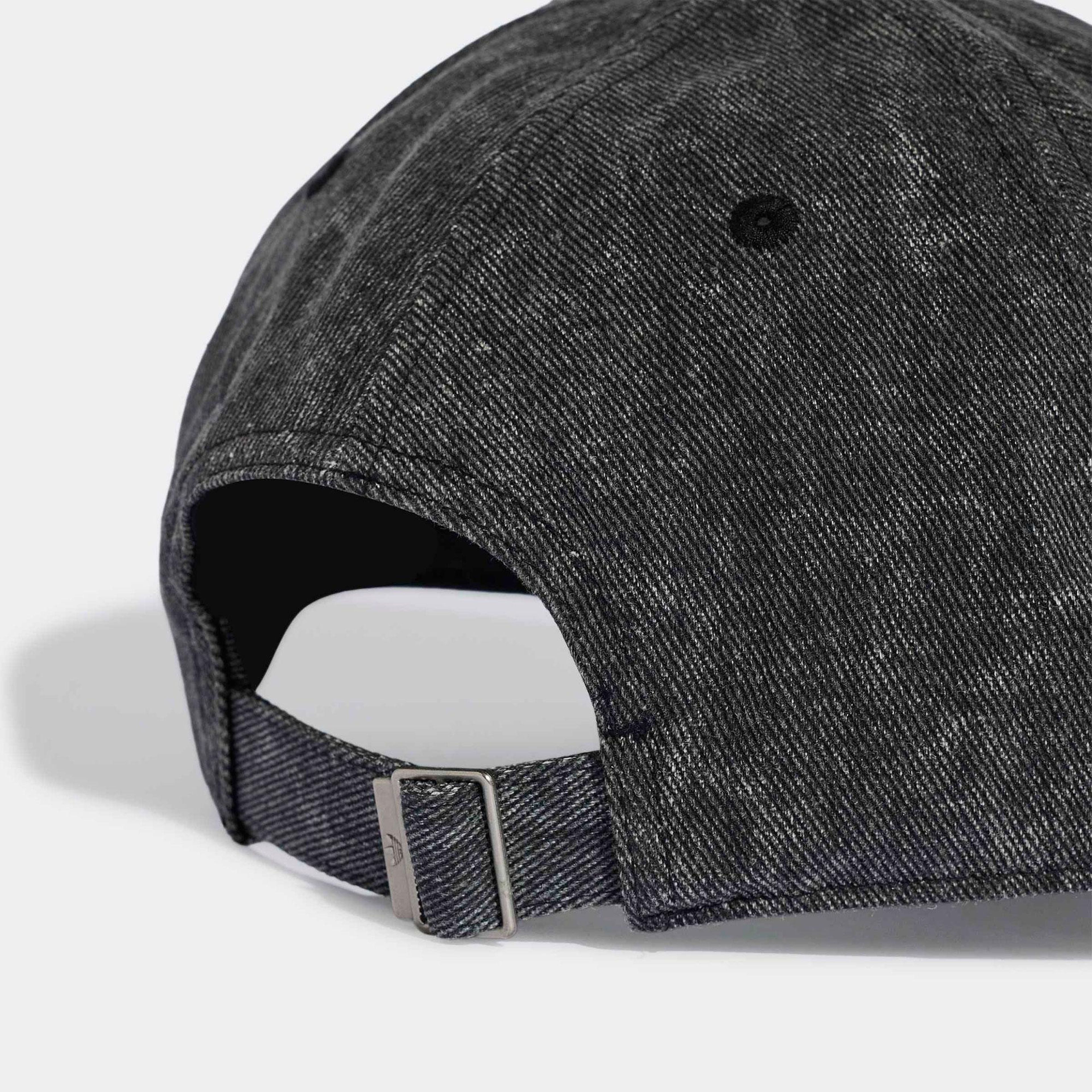 adidas Yıkamalı Denim Unisex Antrasit Şapka