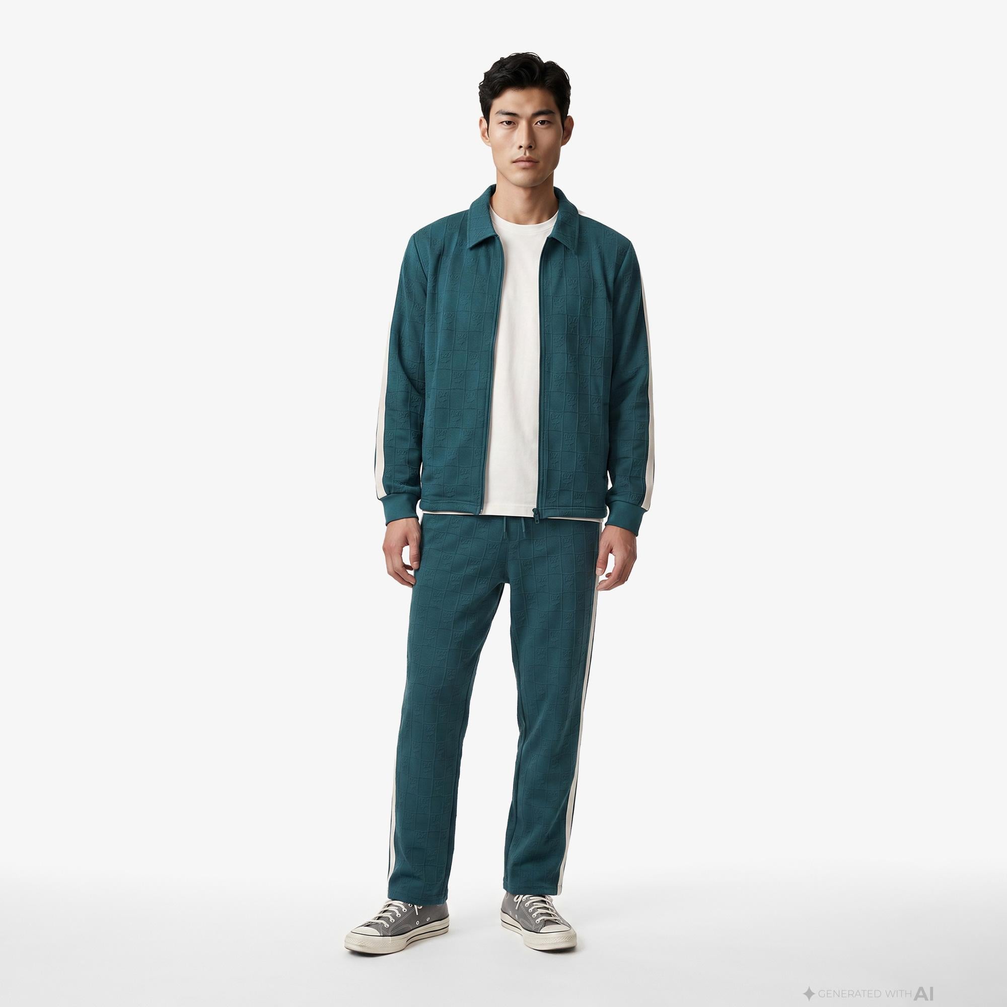 UNITED4 Regular Fit Erkek Yeşil Eşofman Altı