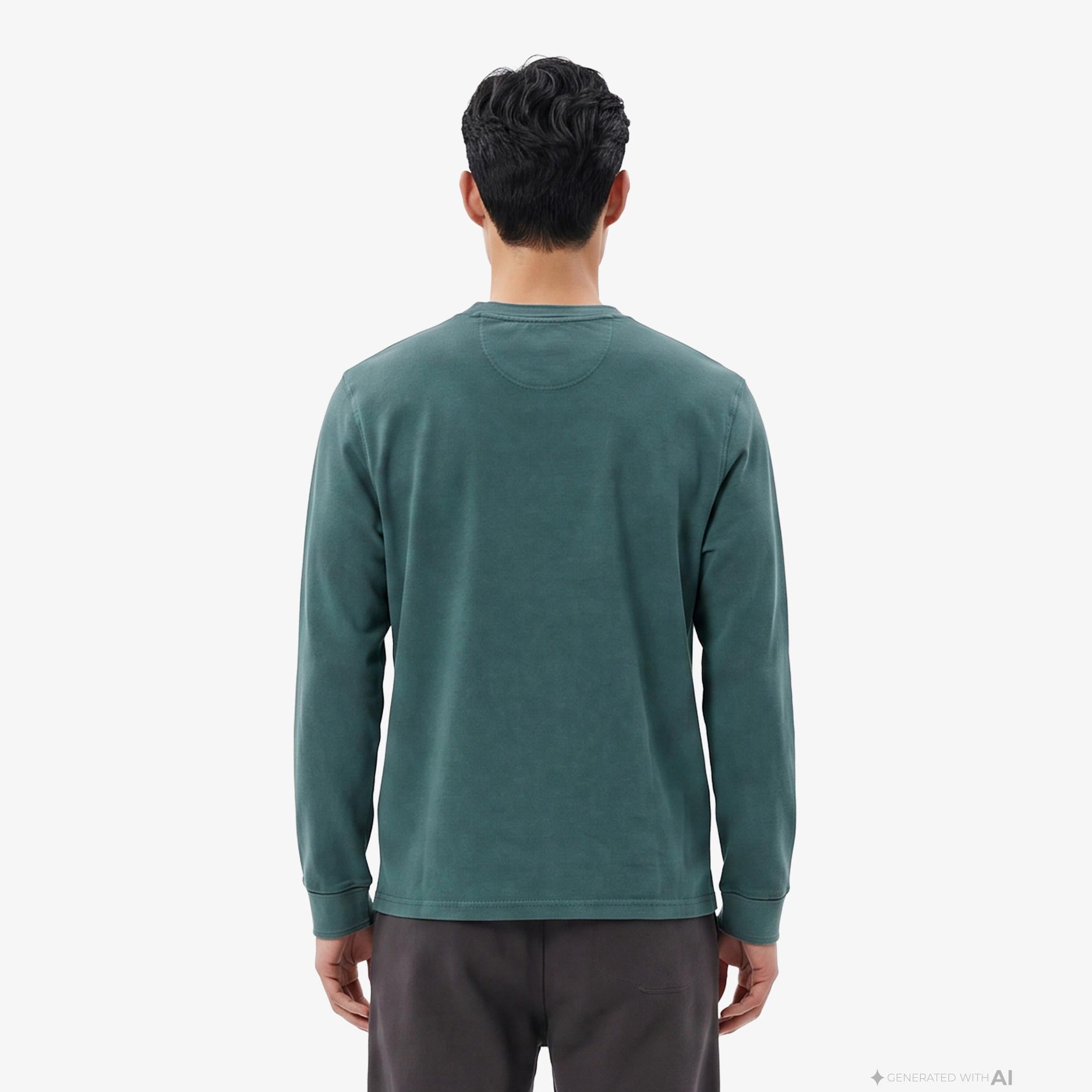 UNITED4 Regular Fit Erkek Yeşil T-Shirt