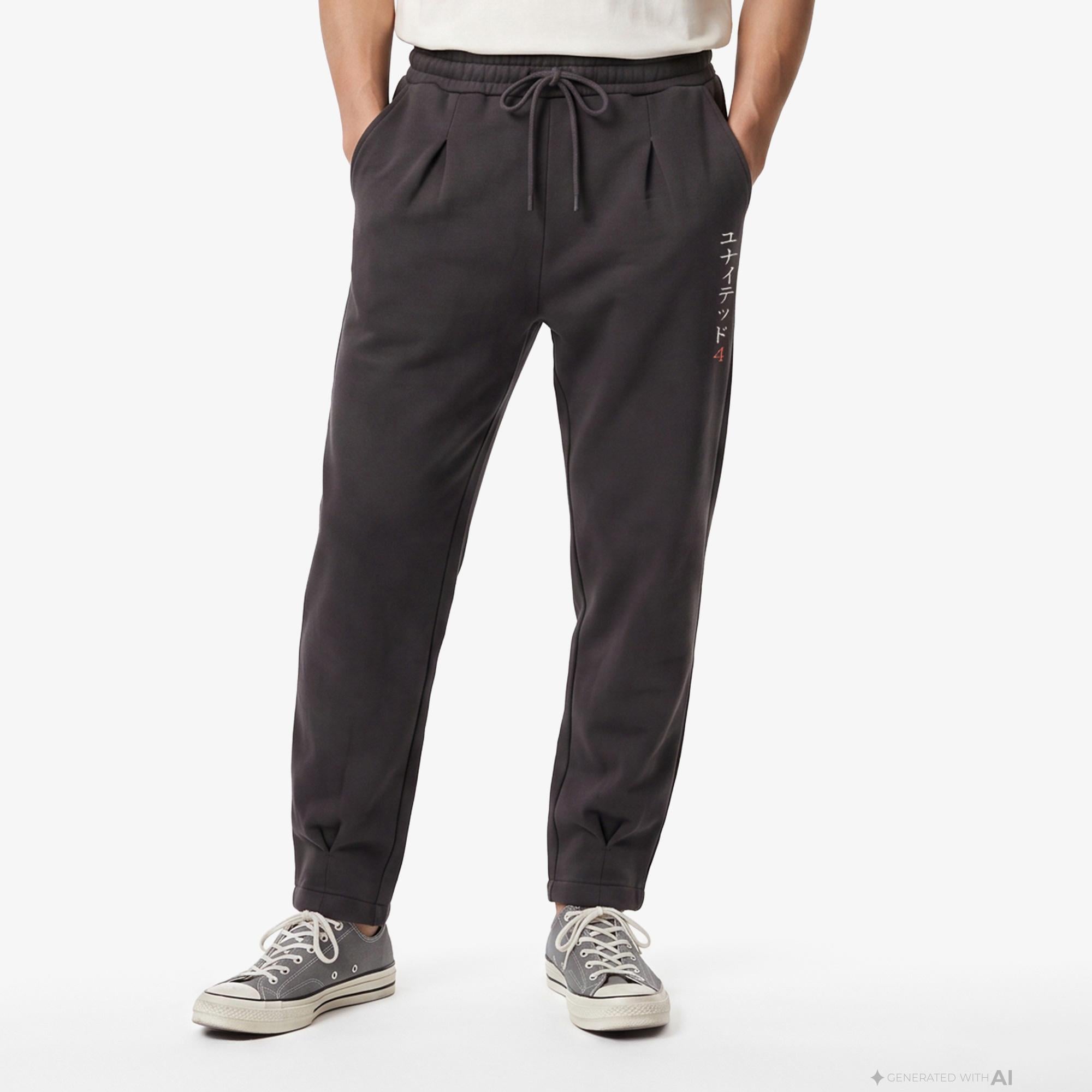 UNITED4 Regular Fit Kadın Kahverengi Eşofman Altı