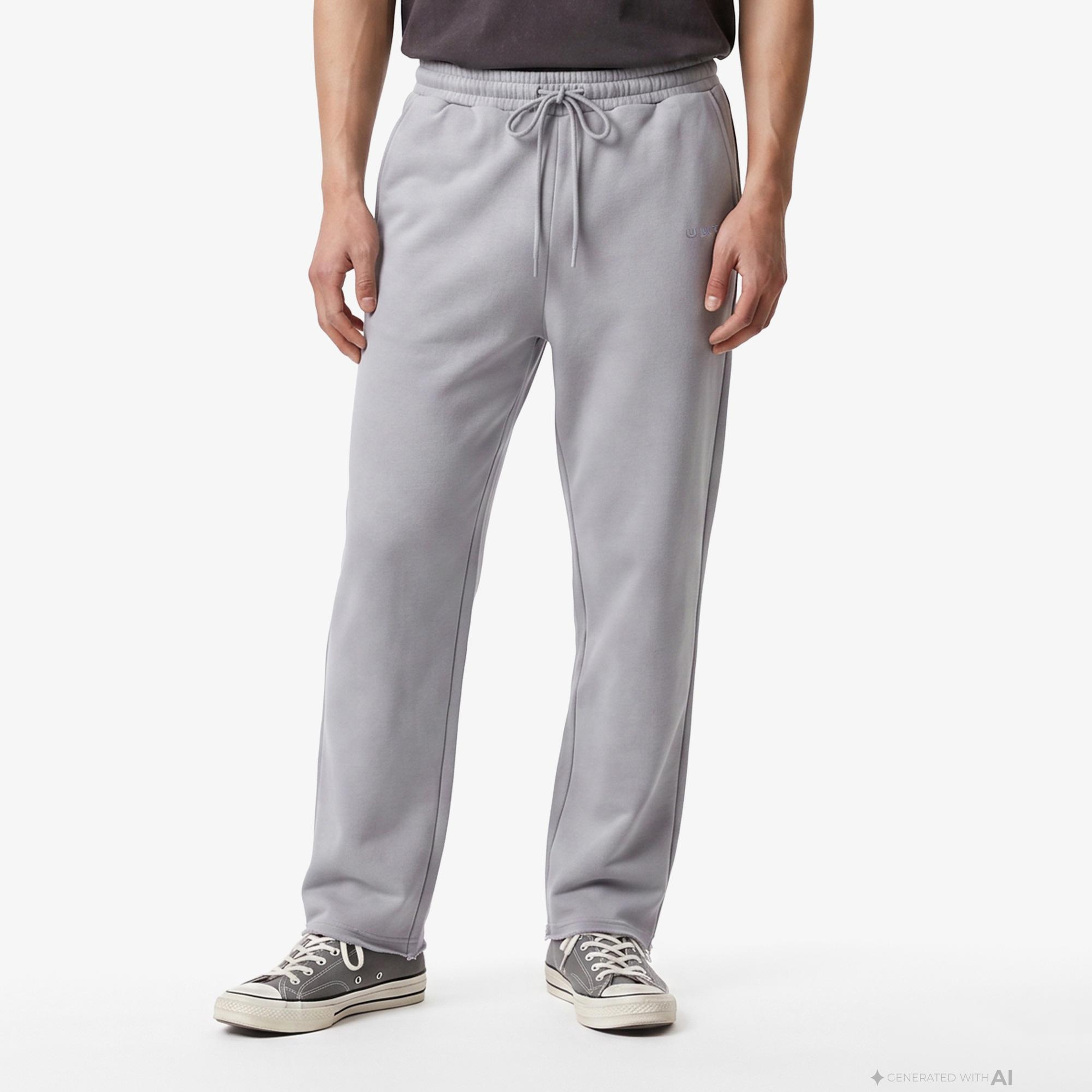UNITED4 Regular Fit Erkek Gri Eşofman Altı