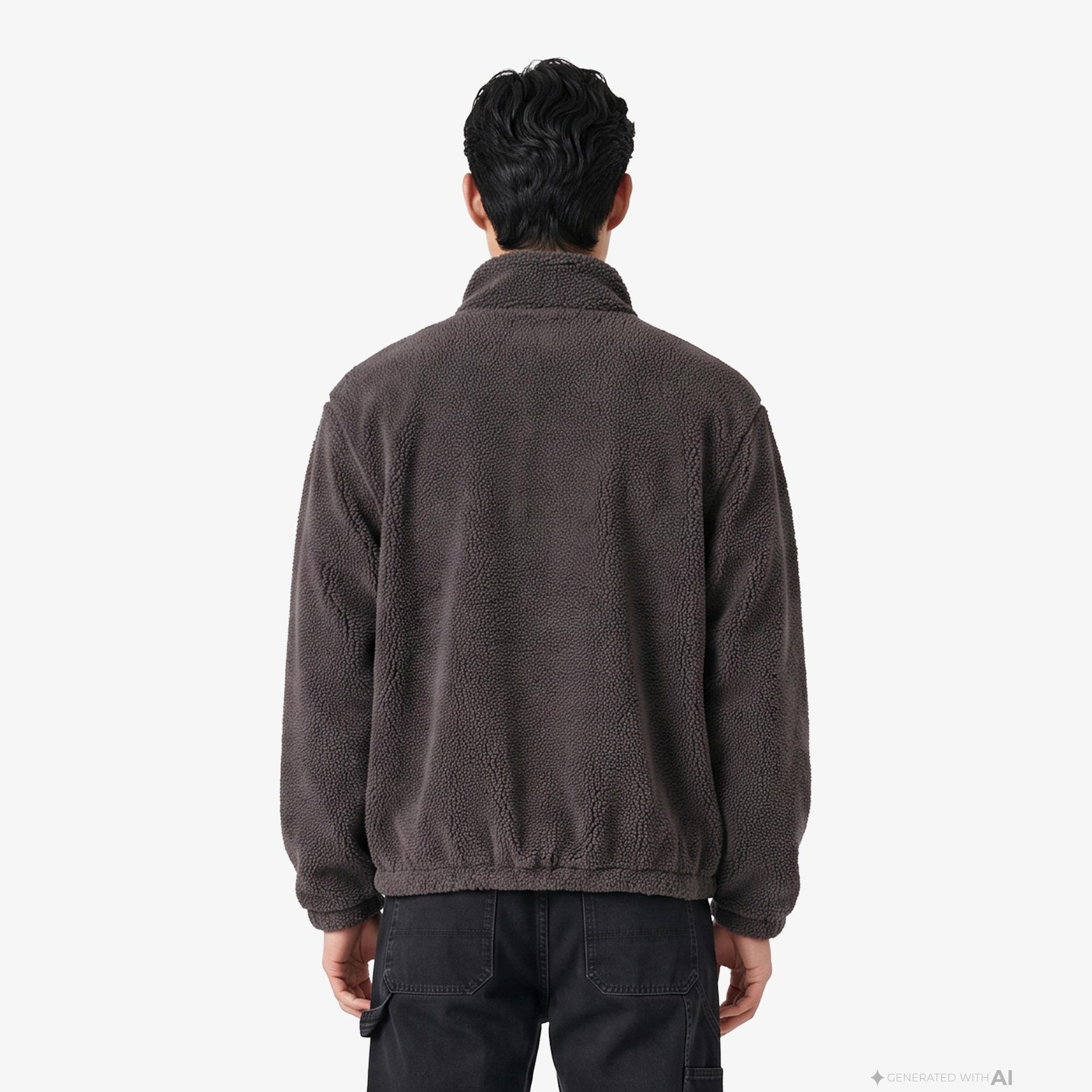 UNITED4 Regular Fit Erkek Kahverengi Sweatshirt