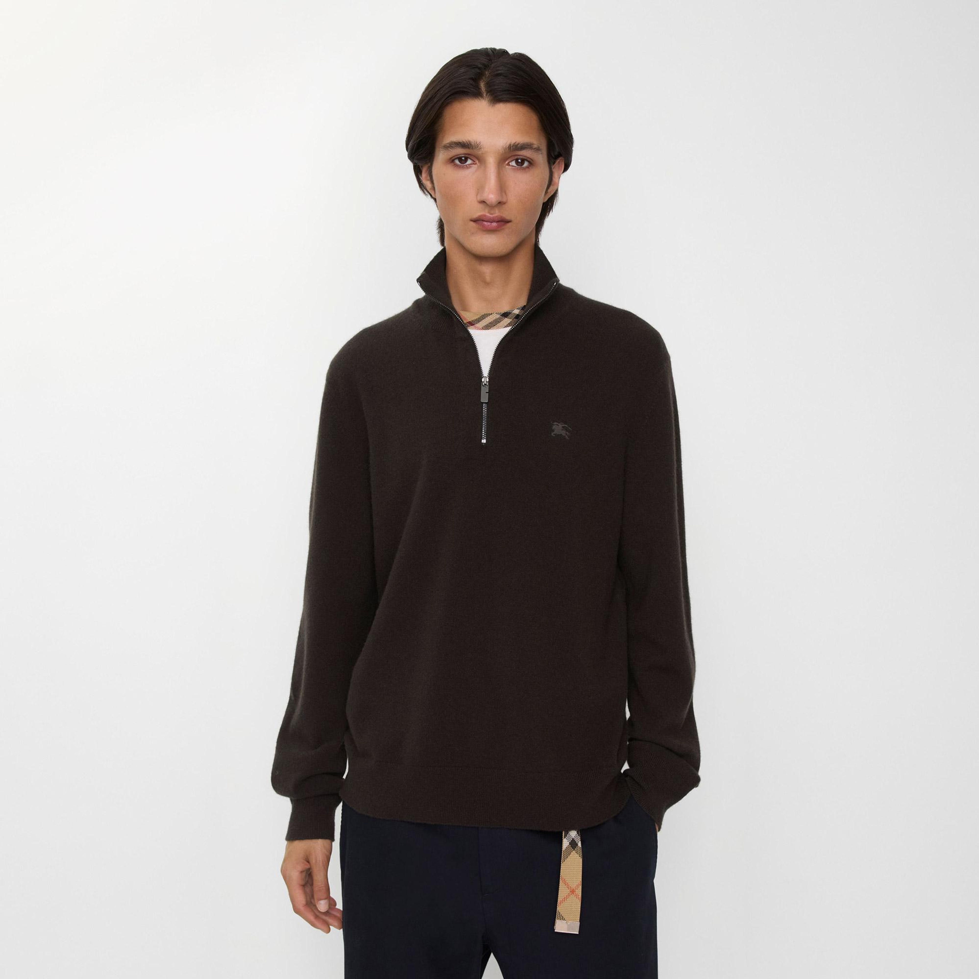 Burberry Cameron Erkek Kahverengi Triko