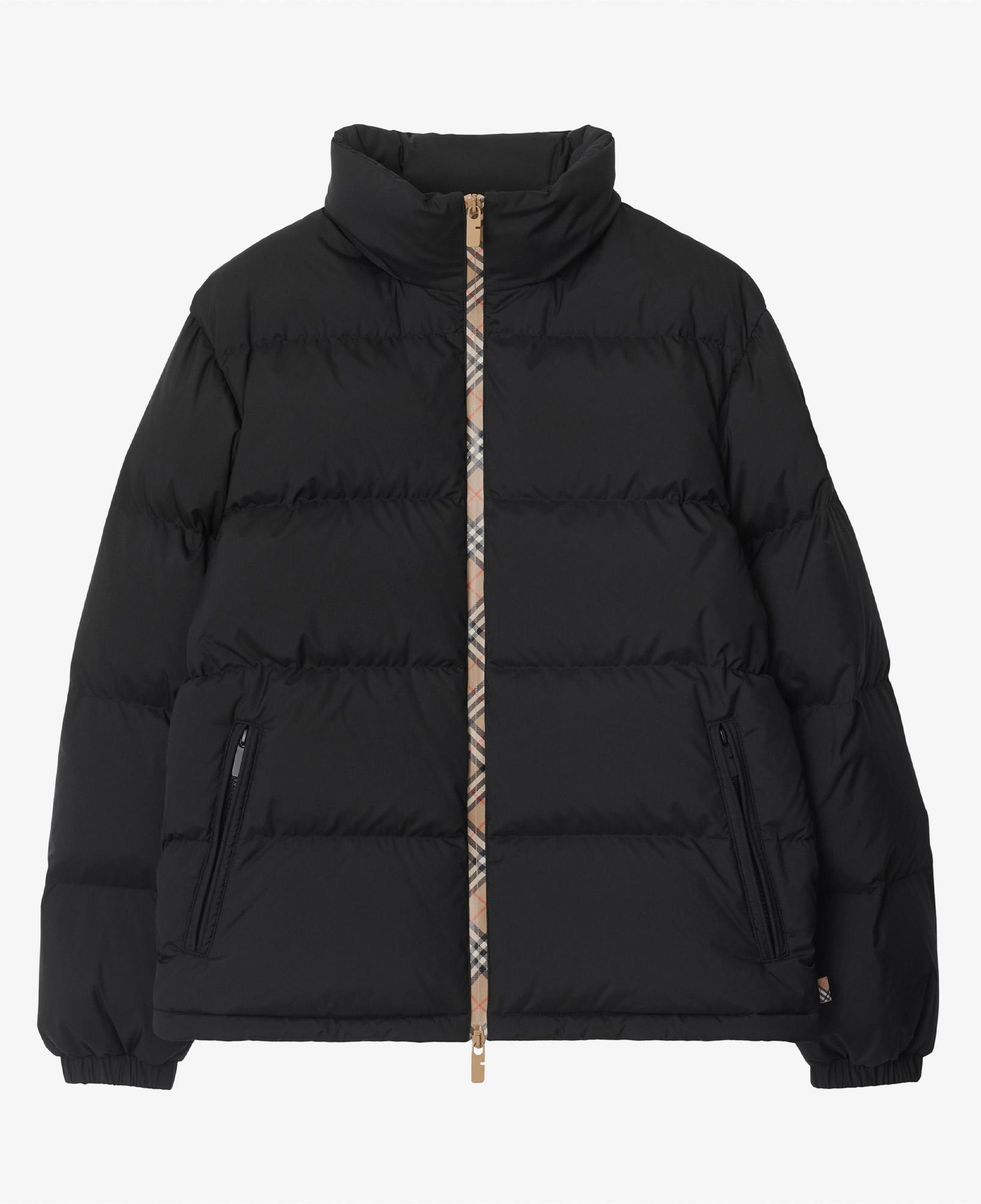 Burberry Snowdon Erkek Siyah Mont