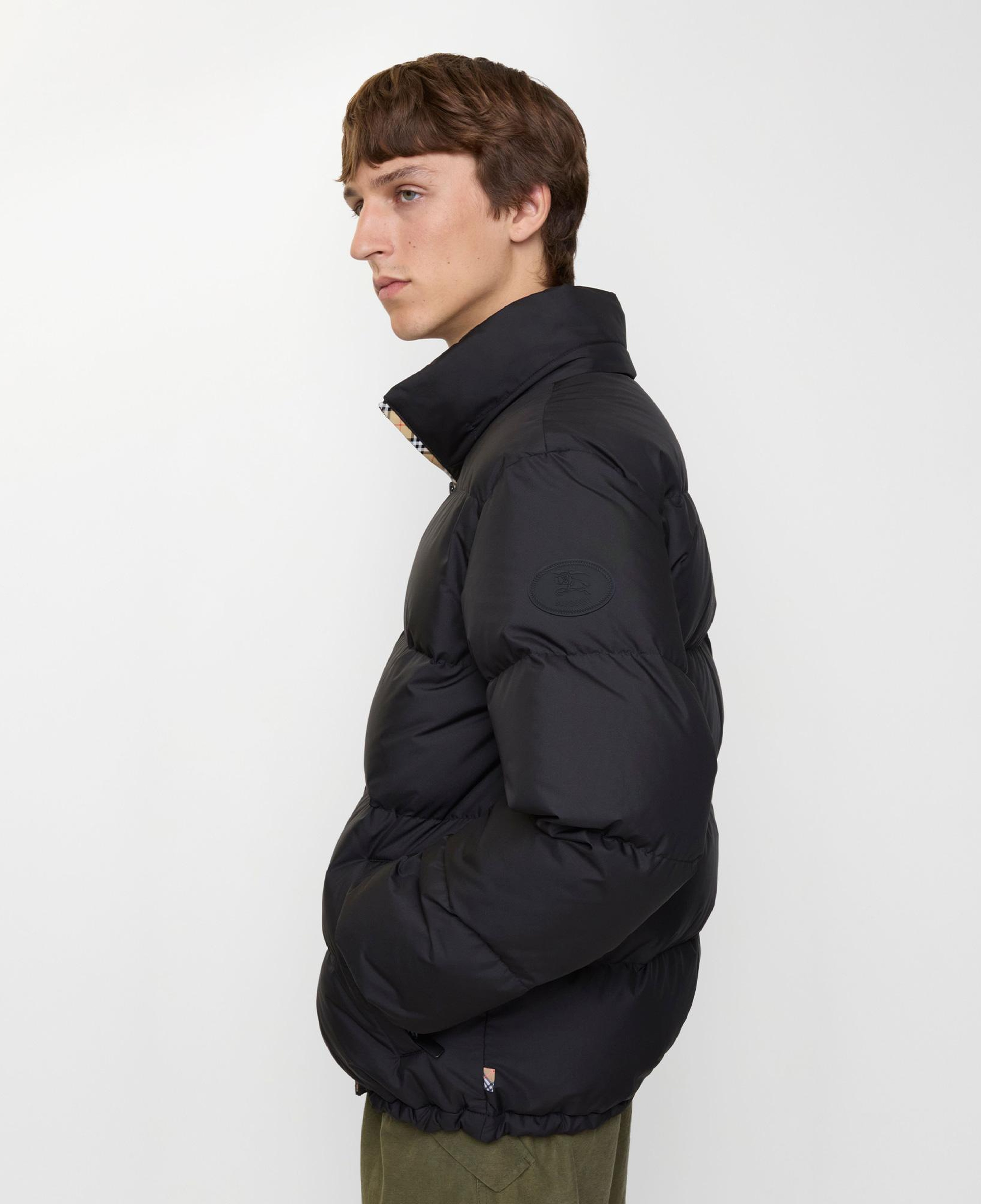 Burberry Snowdon Erkek Siyah Mont