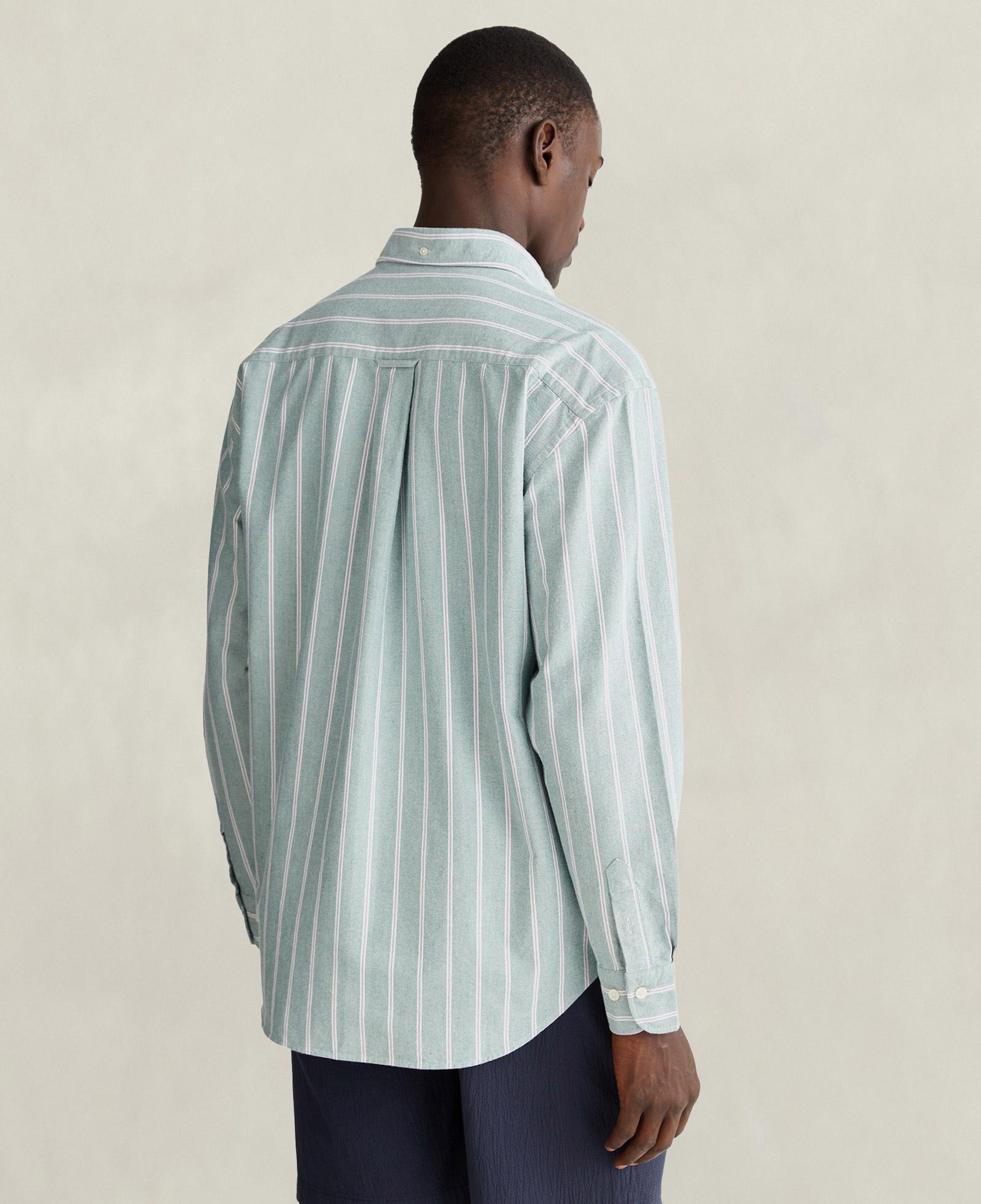 GANT Erkek Yeşil Relaxed Fit %100 Pamuk Gömlek