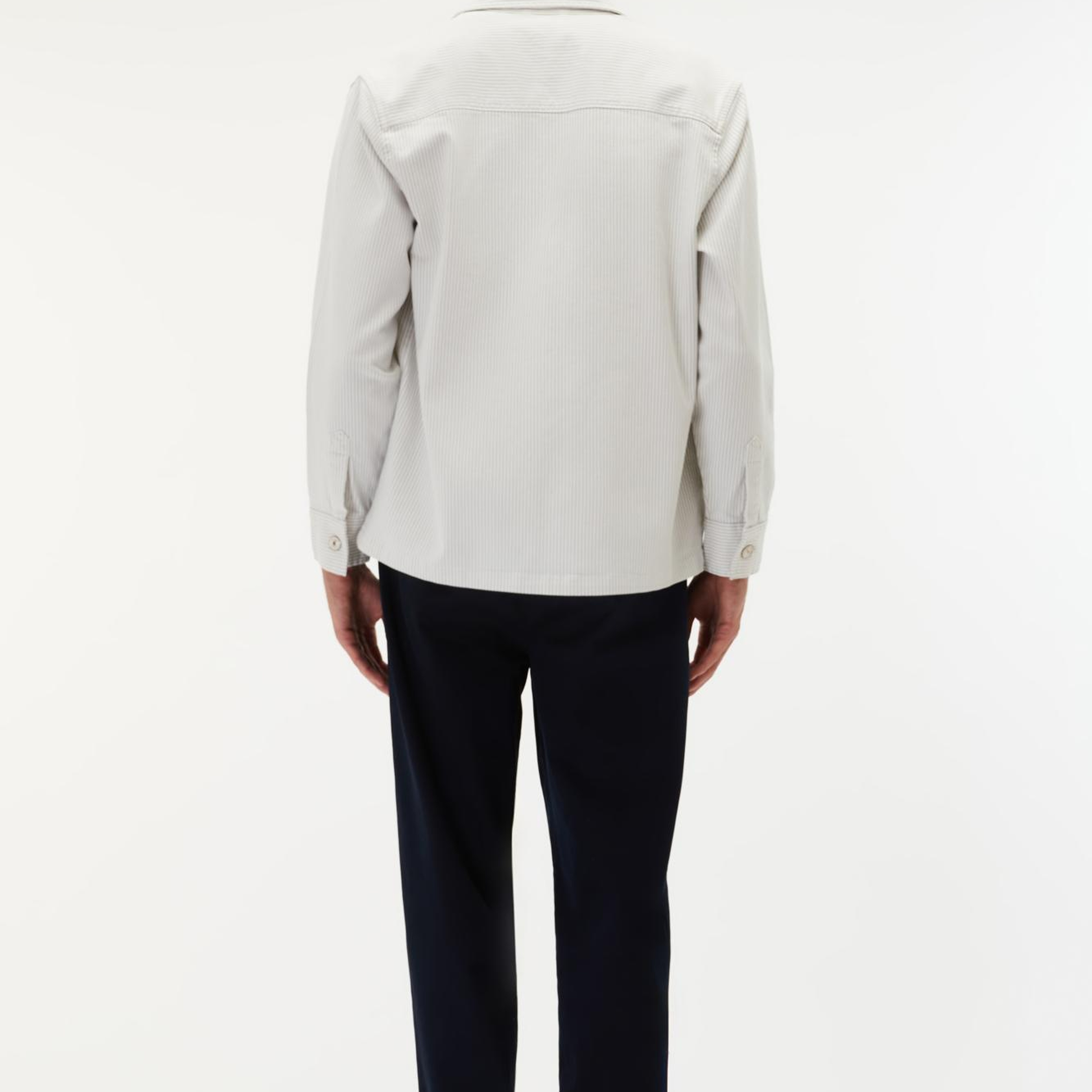ÇİZGİLİ OVERSIZE CEKET