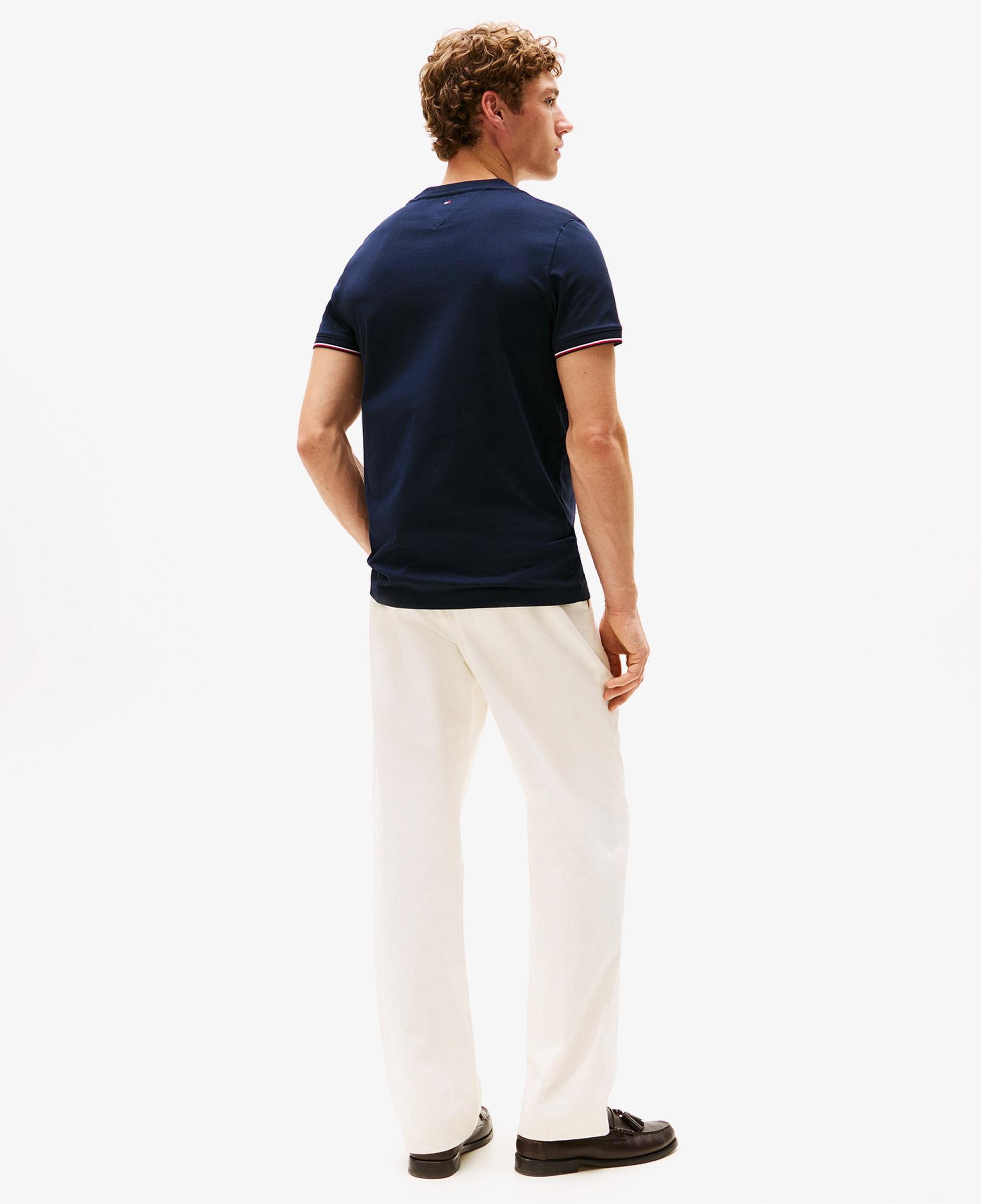 Tommy Hilfiger Logo Tipped Erkek Lacivert T-Shirt