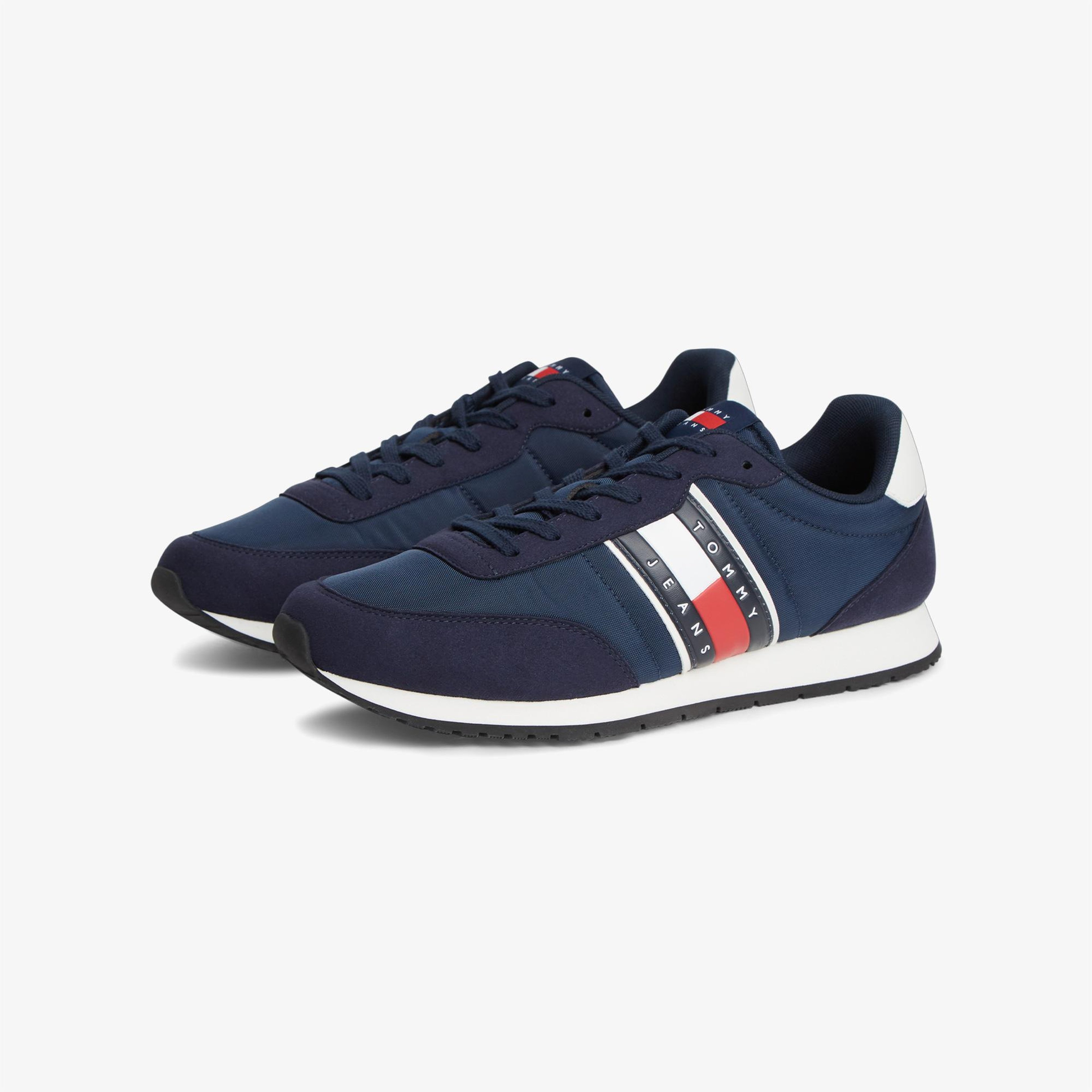 Tommy Hilfiger Carl Erkek Lacivert Sneaker