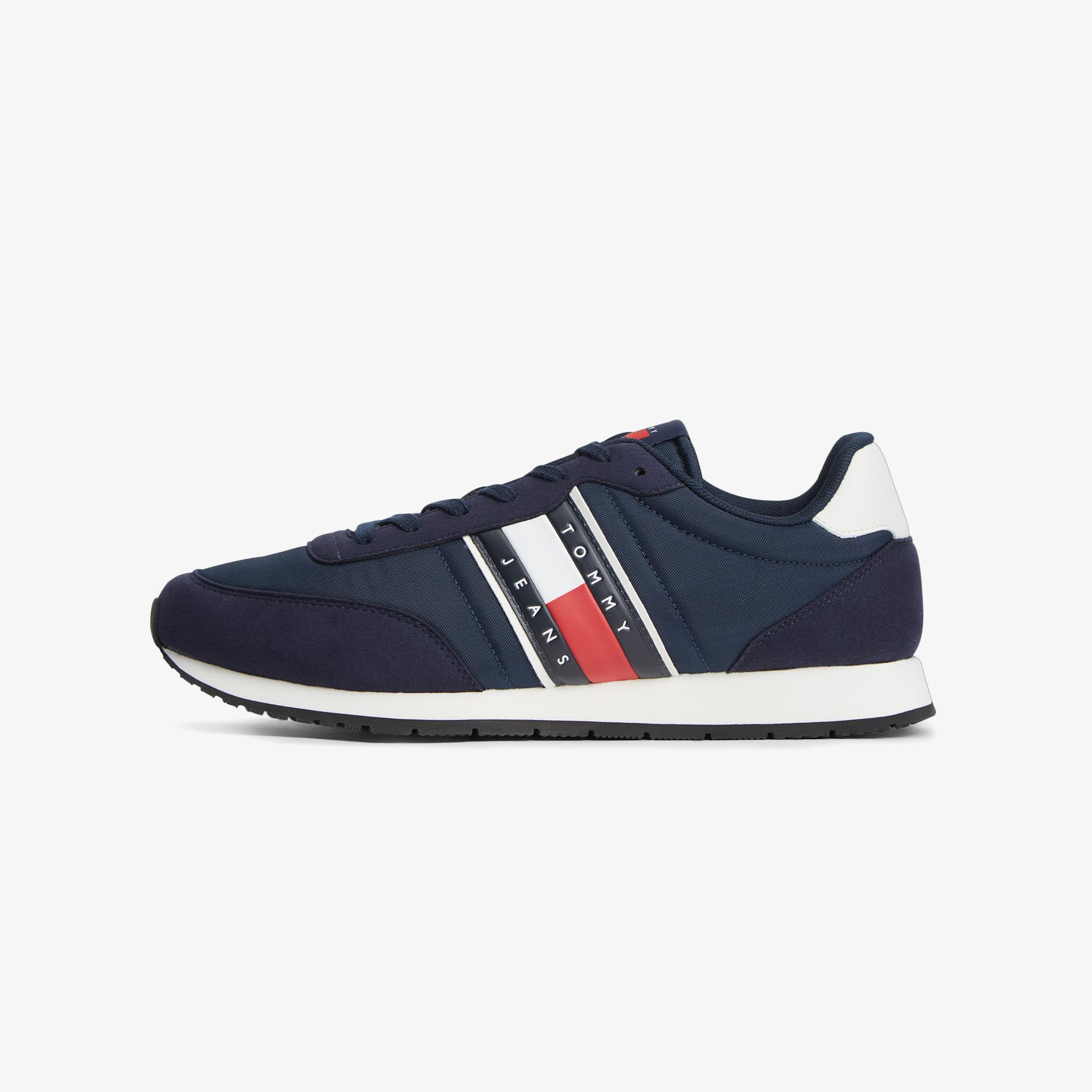 Tommy Hilfiger Carl Erkek Lacivert Sneaker