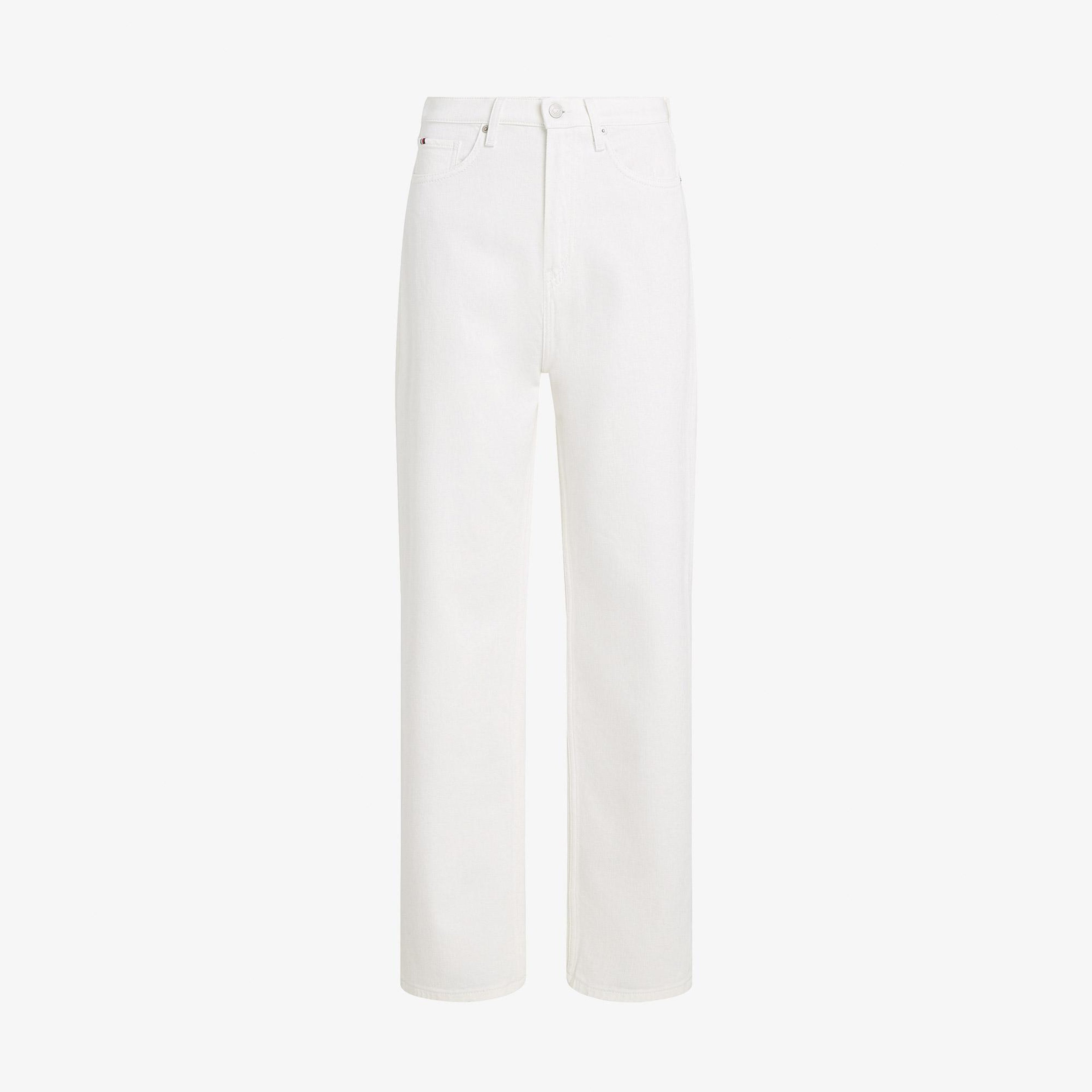 Tommy Hilfiger Kadın Beyaz Jean Pantolon