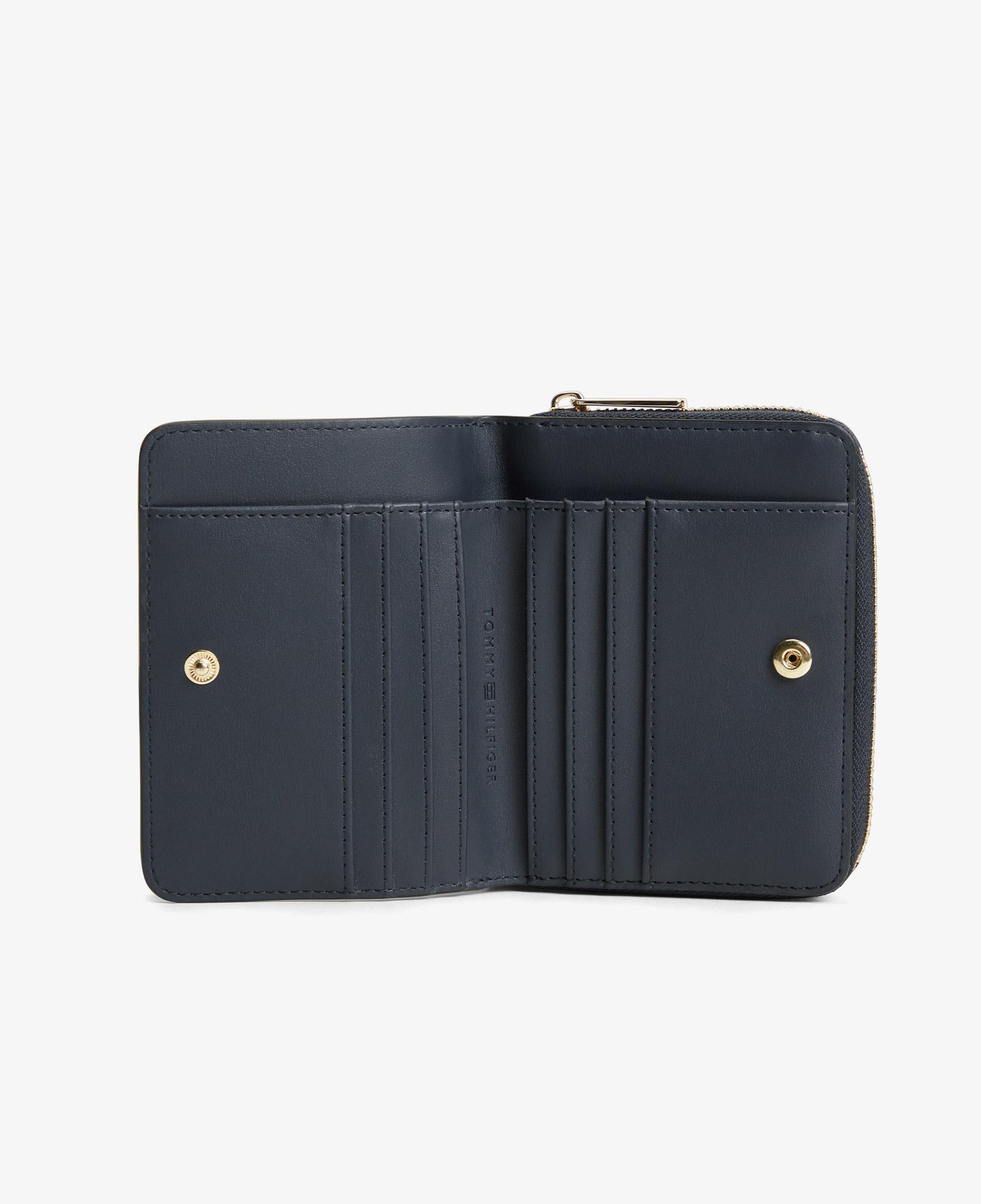 Tommy Hilfiger Icon Med Flap Kadın Lacivert Cüzdan