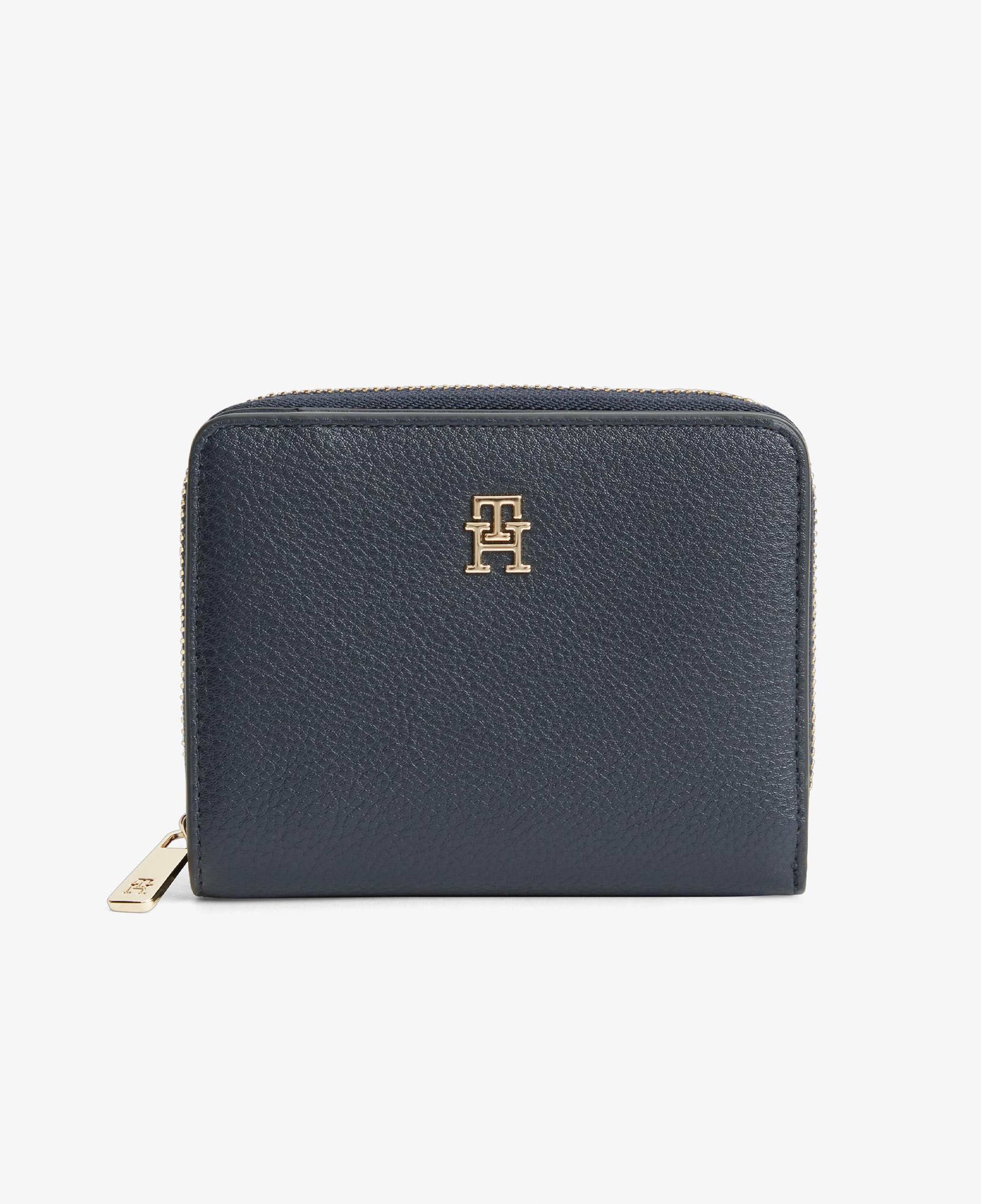 Tommy Hilfiger Icon Med Flap Kadın Lacivert Cüzdan