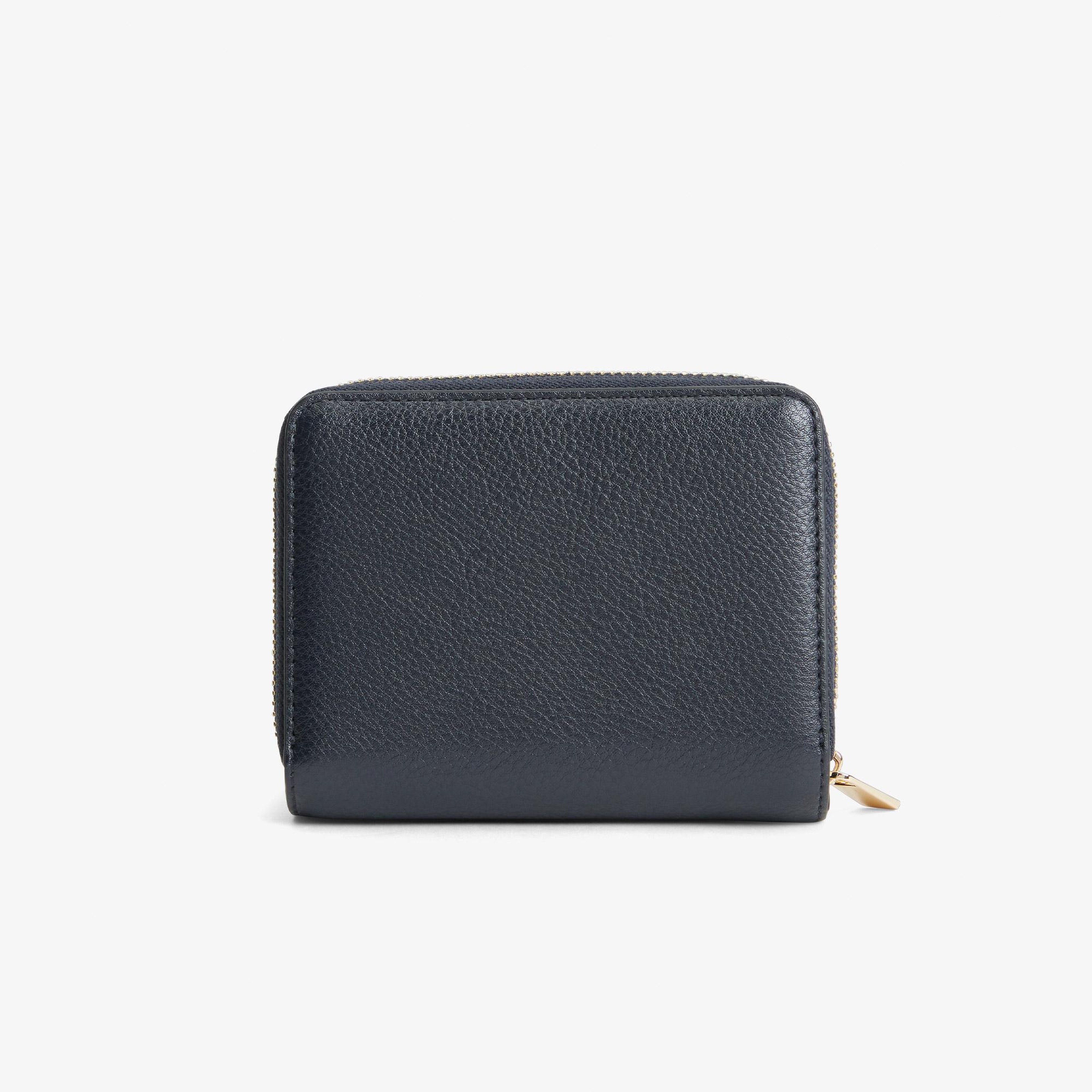 Tommy Hilfiger Icon Med Flap Kadın Lacivert Cüzdan
