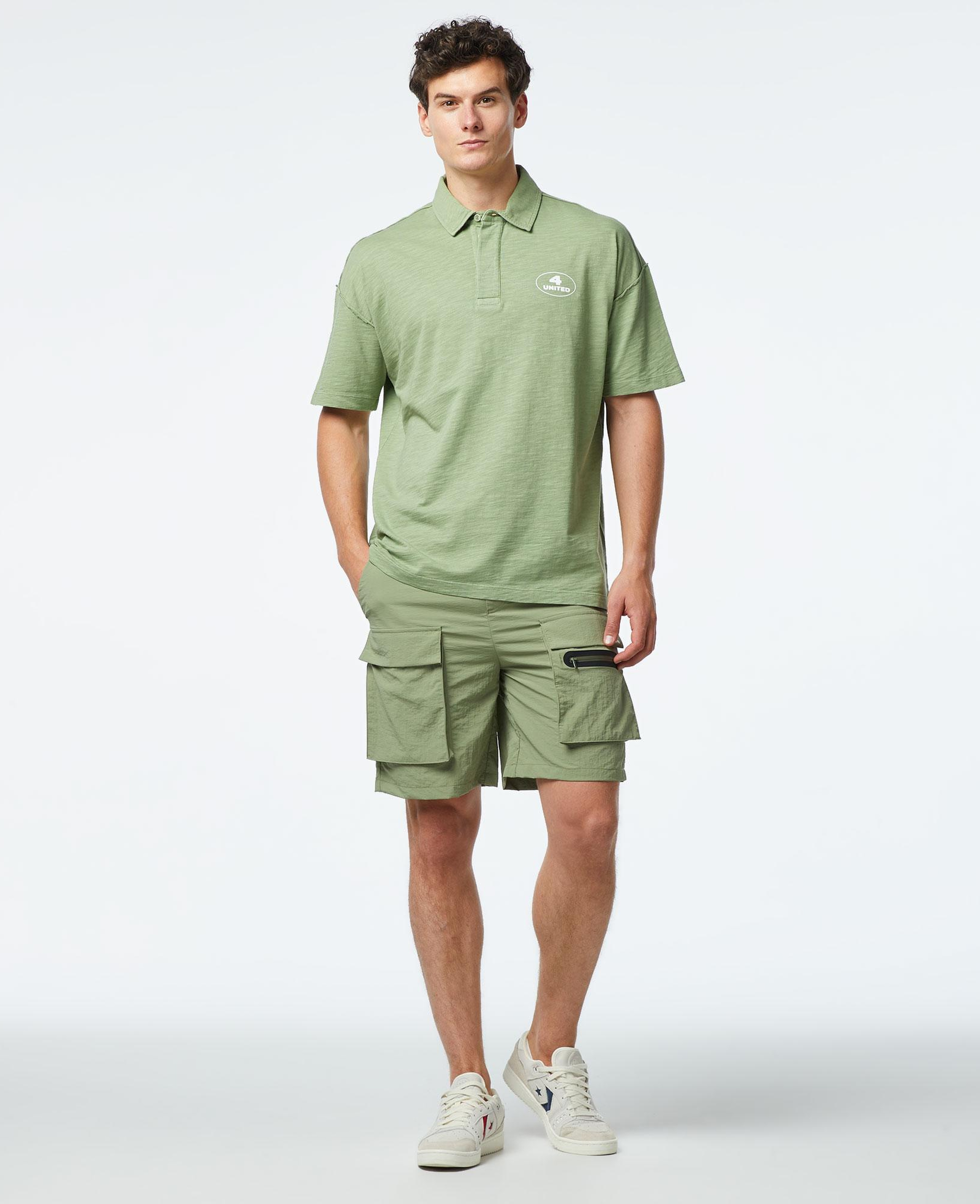 United4 Ozon Erkek Yeşil Polo