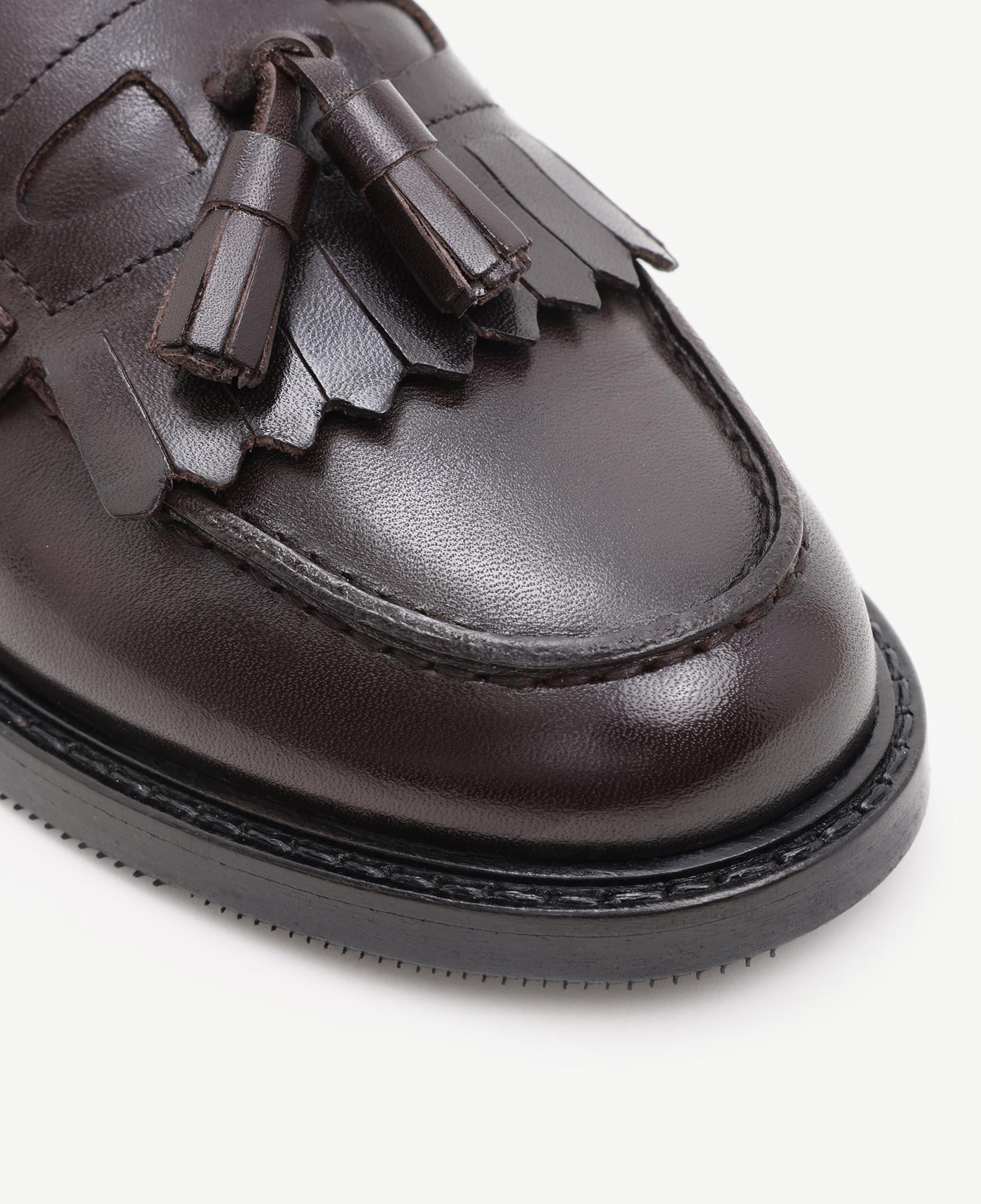 YARGICI Kauçuk Tabanlı Deri Loafer