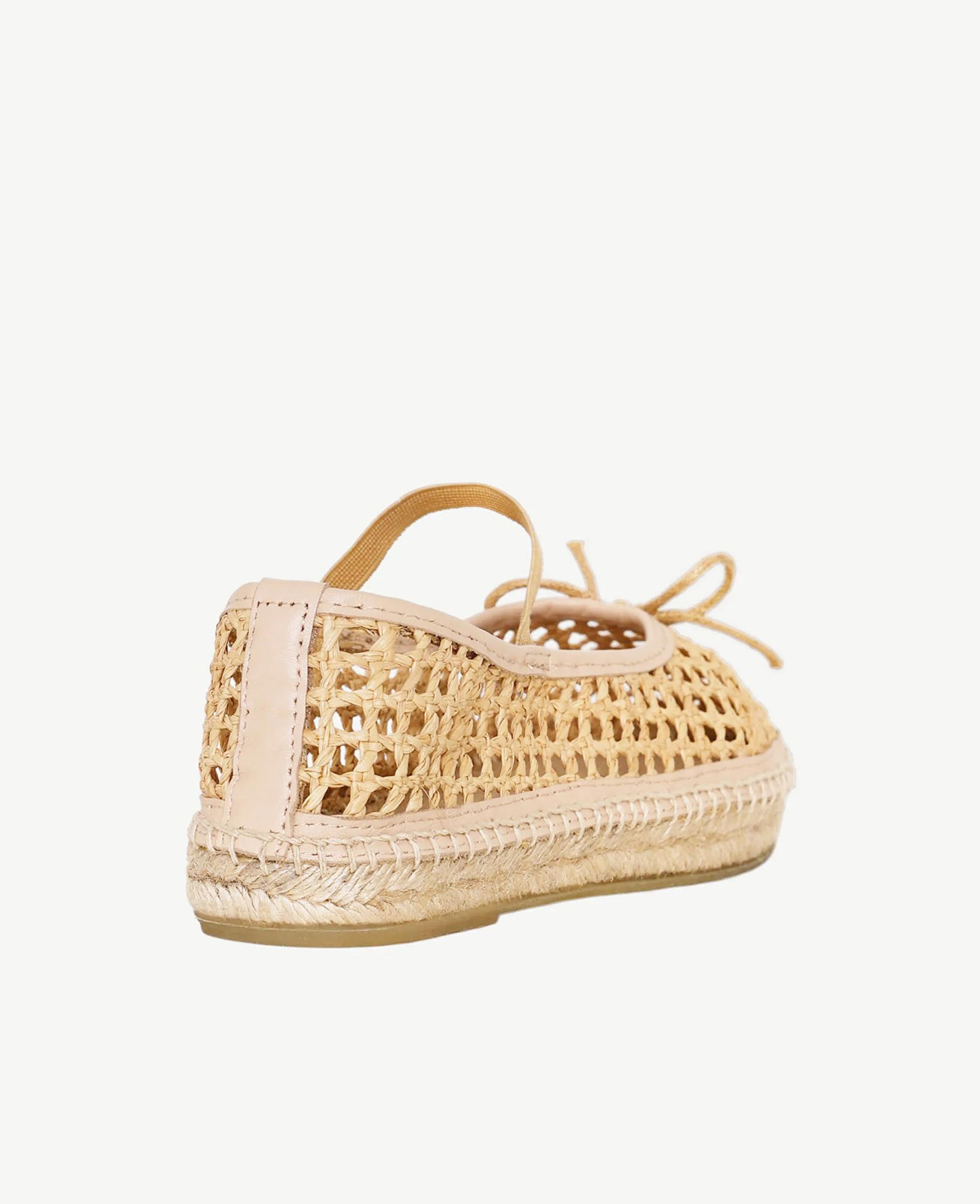 YARGICI Rafya Örgülü Mary Jane Espadril