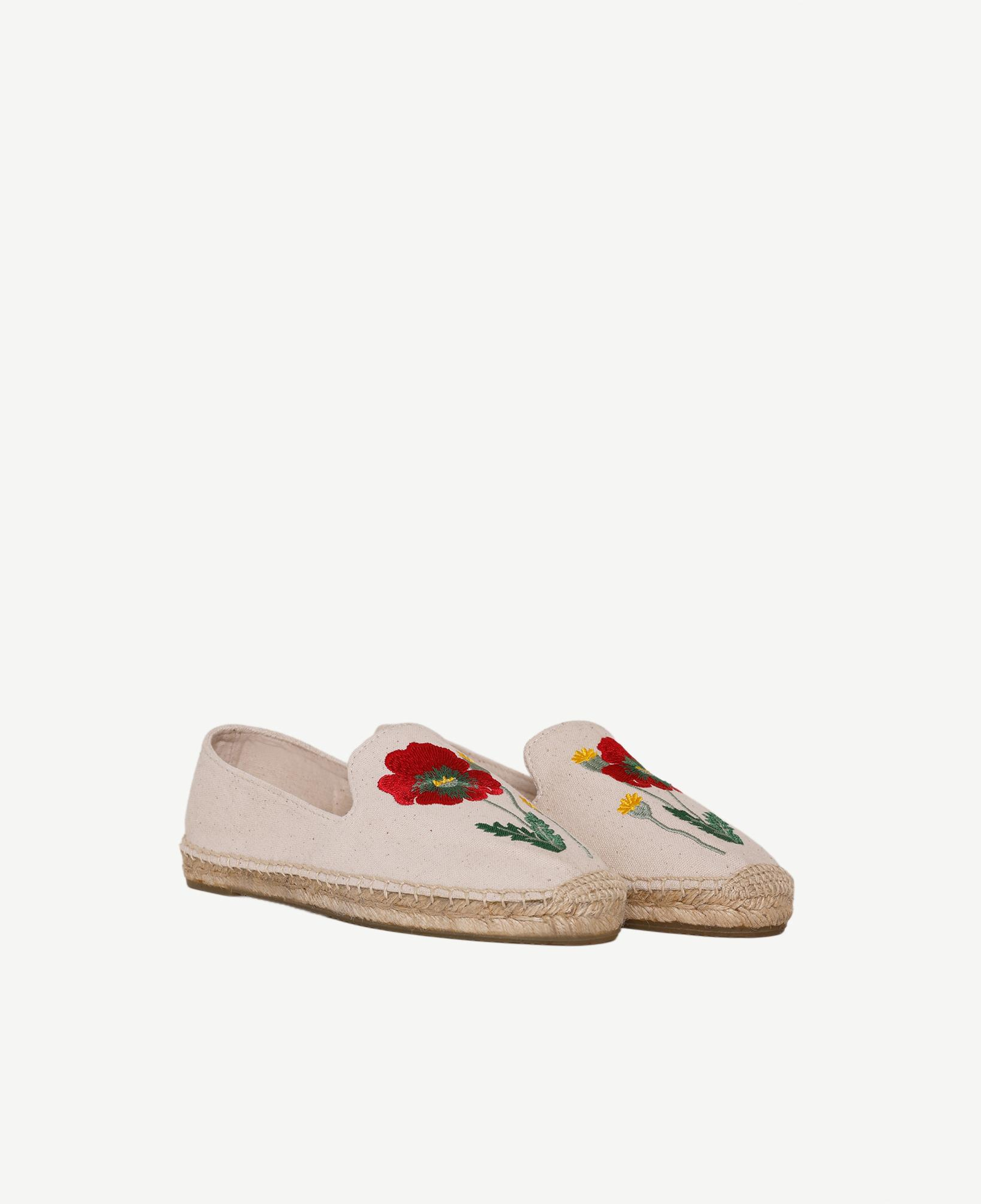 YARGICI Çiçek Desenli Nakış İşleme Espadril