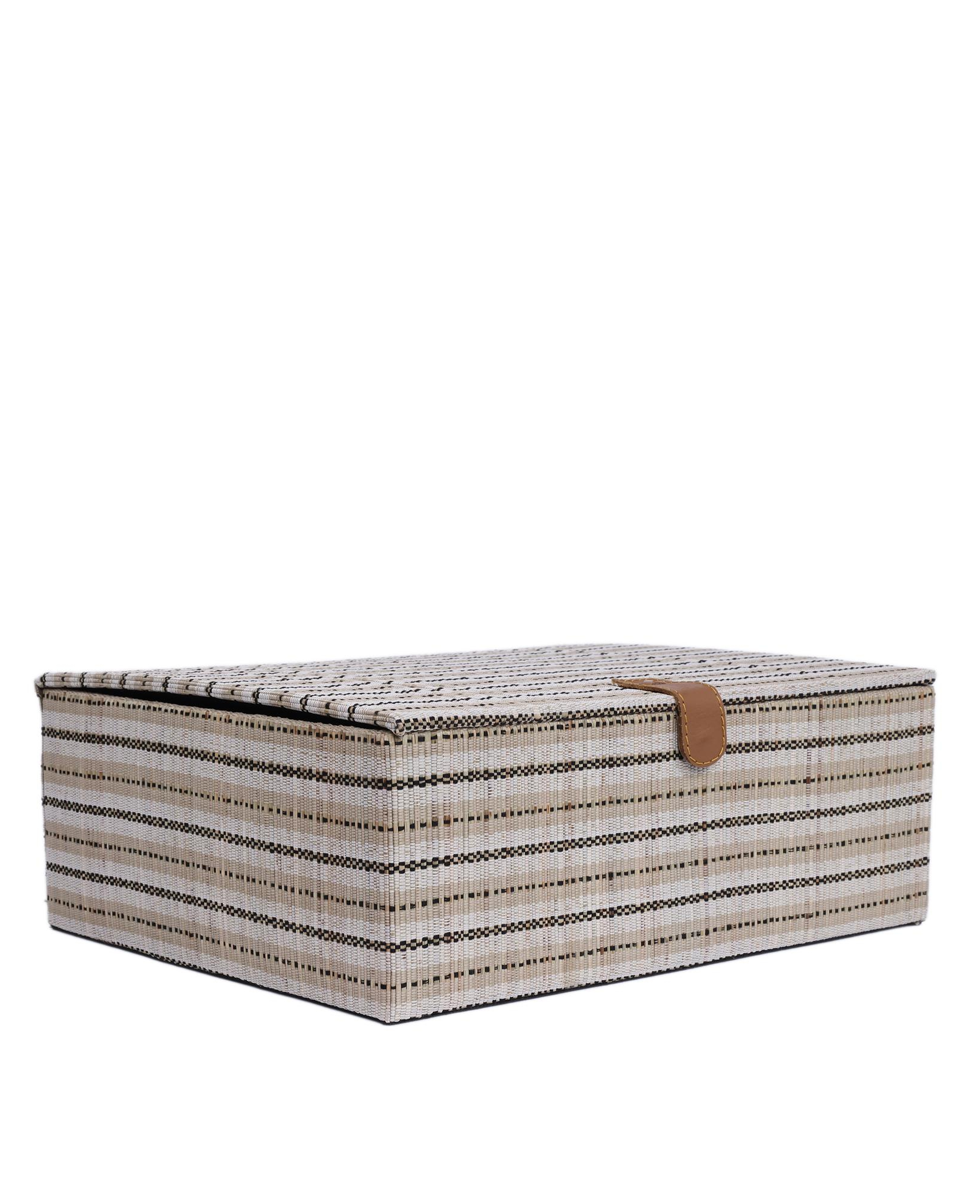 YARGICI Pandanus Dikdörtgen Kutu(36x28x13 Cm)