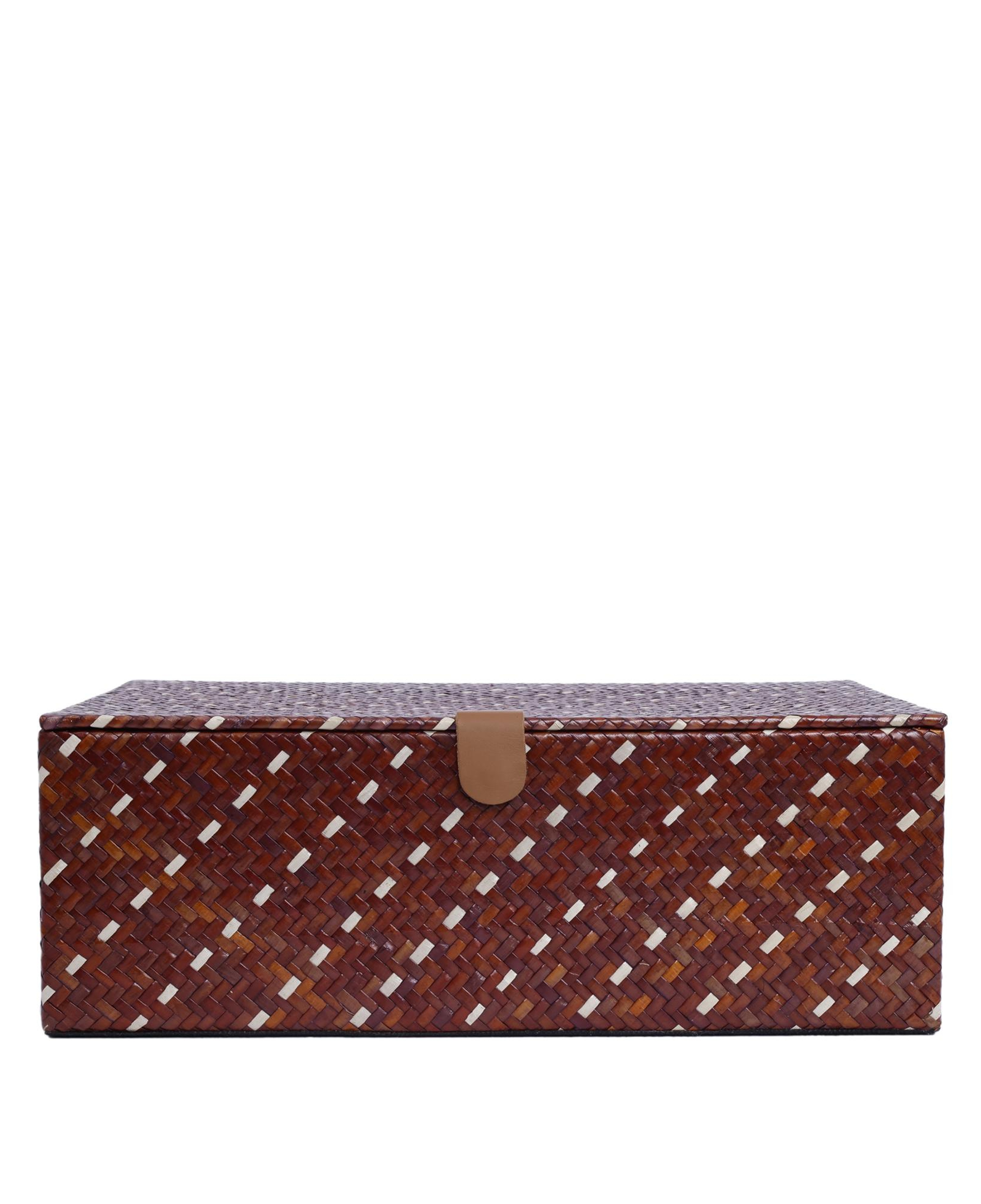 YARGICI Pandanus Dikdörtgen Kutu(36x28x13 Cm)