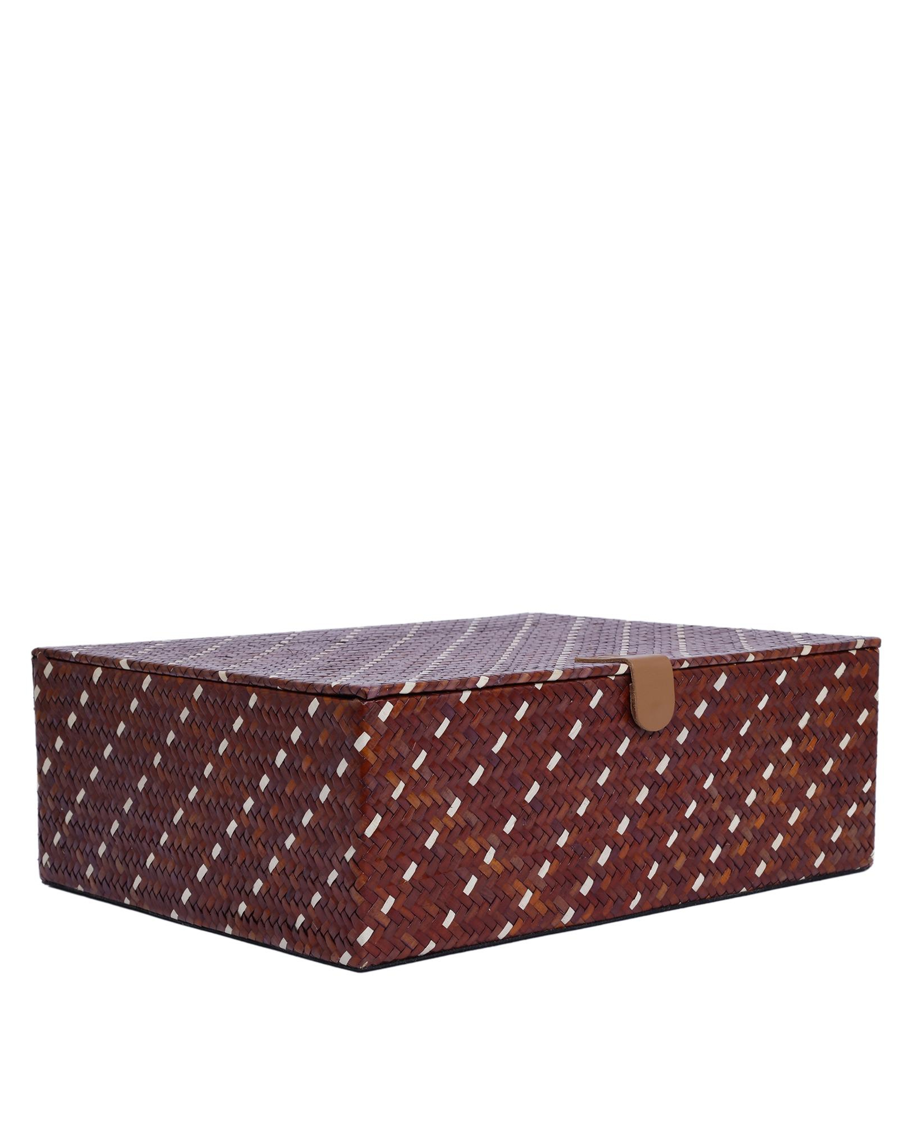 YARGICI Pandanus Dikdörtgen Kutu(36x28x13 Cm)