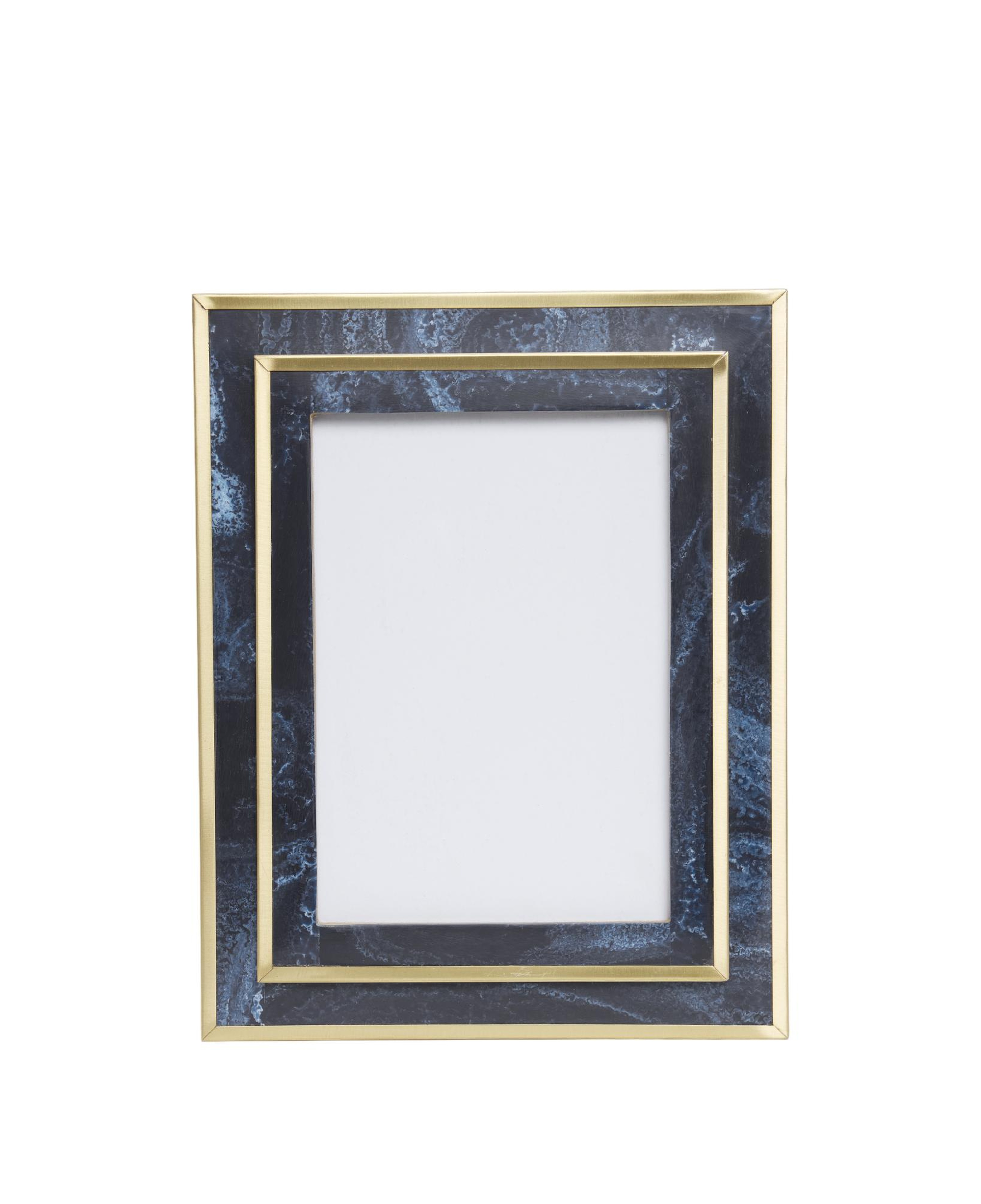 YARGICI Pirinç Detaylı Reçine Dikdörtgen Çerçeve(19x24 Cm)