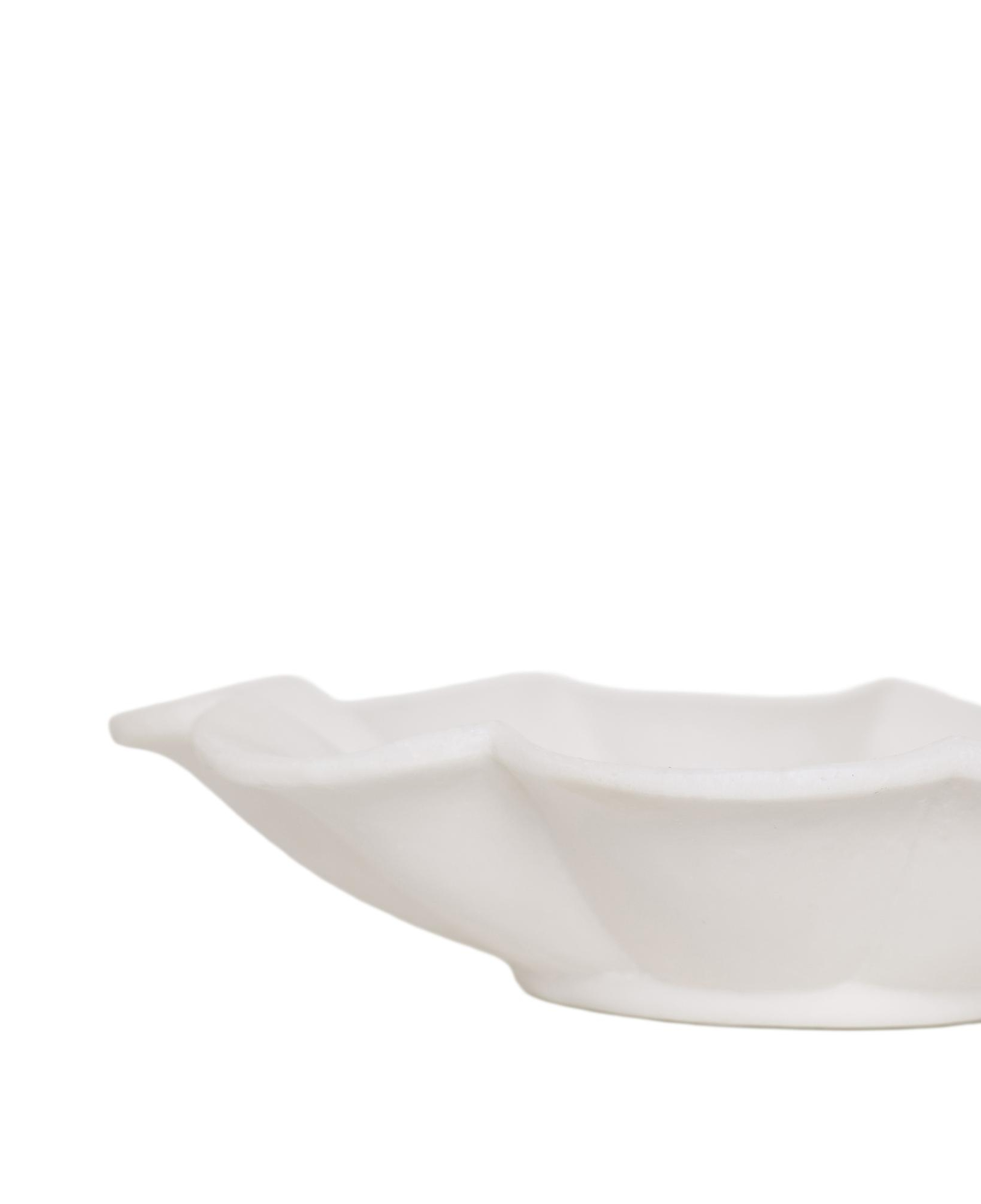 YARGICI Poliresin Dekoratif Yuvarlak Kase(26x26x6 Cm)