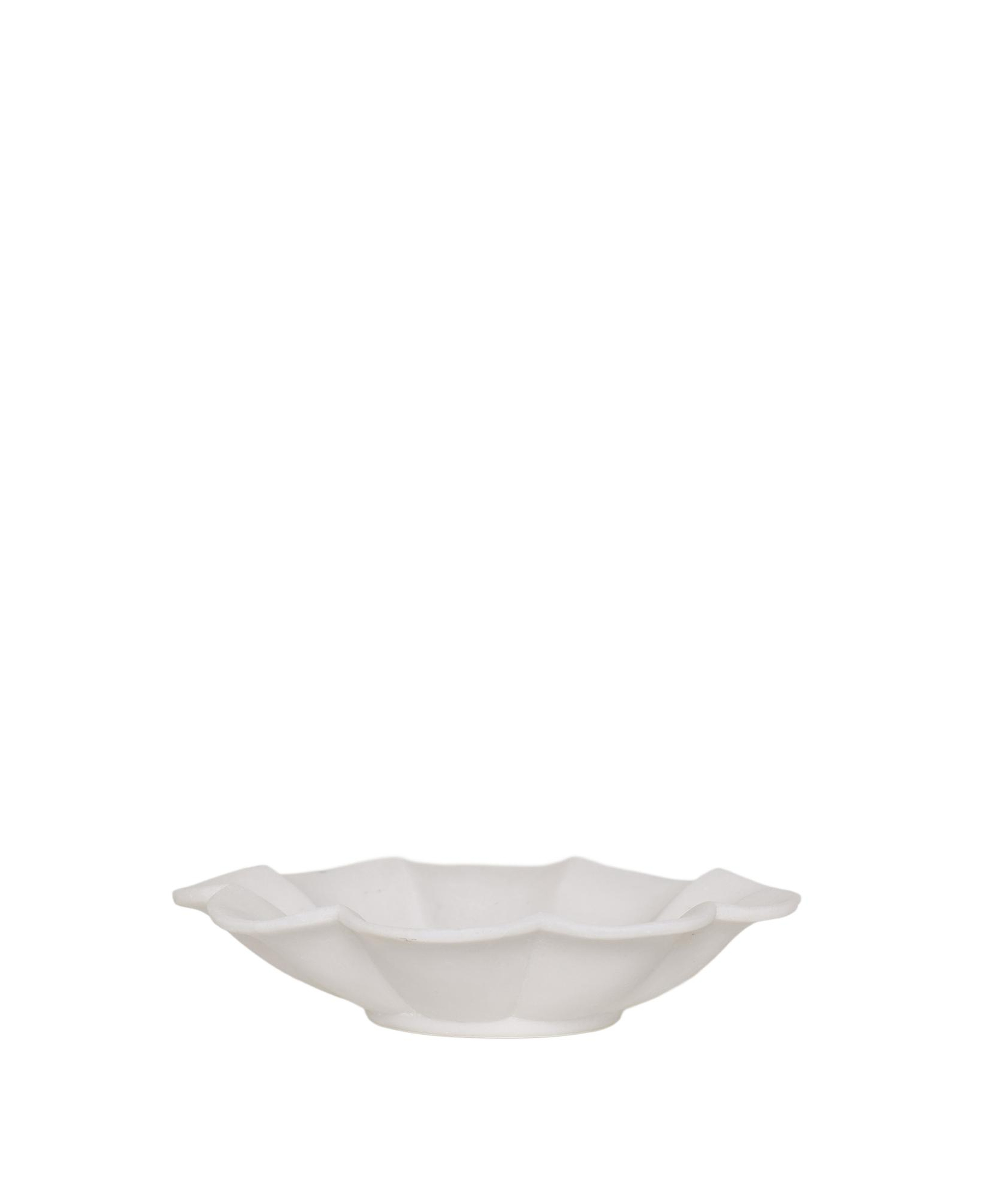 YARGICI Poliresin Dekoratif Yuvarlak Kase(26x26x6 Cm)